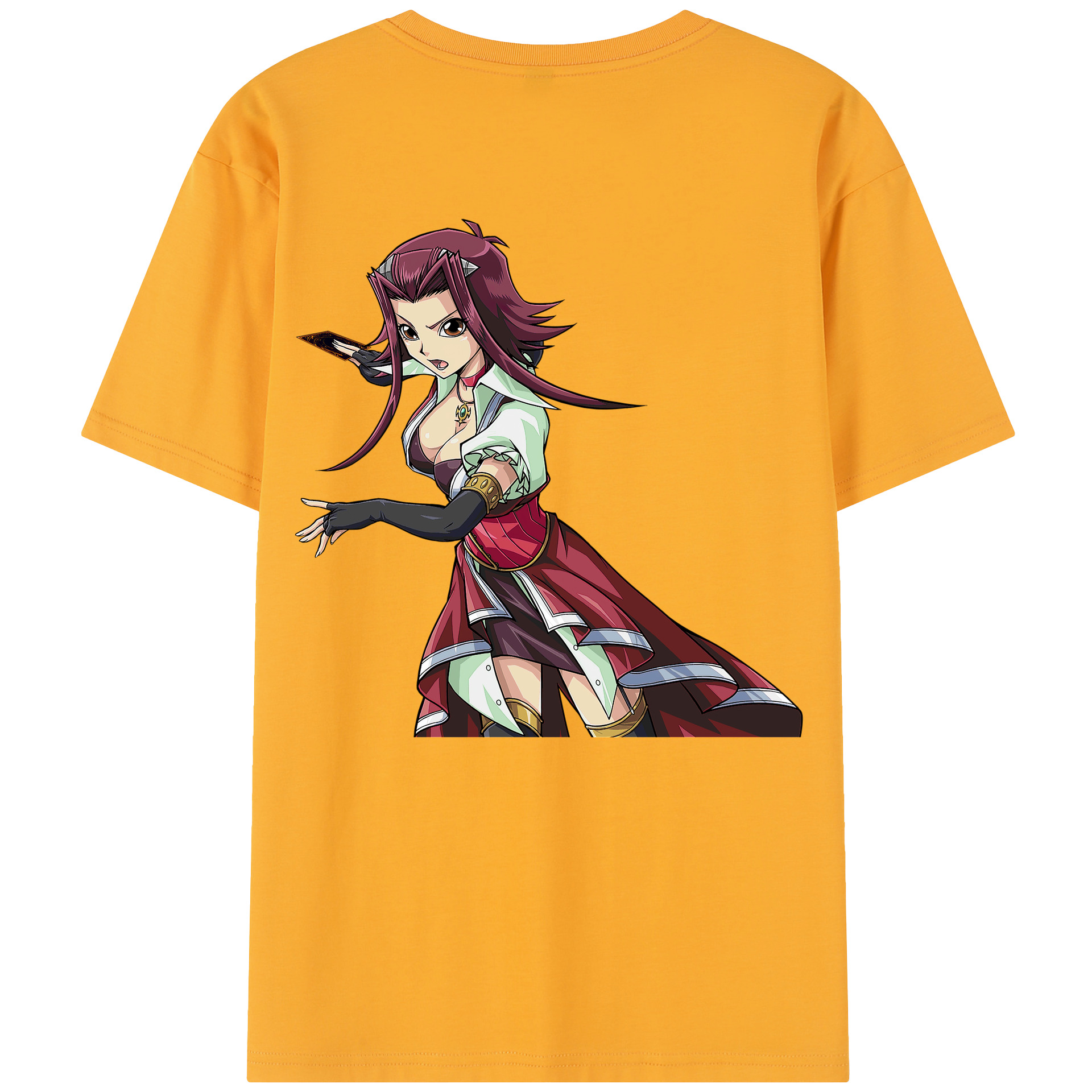 （画像用） 遊☆戯☆王 Yu-Gi-Oh! レディース半袖Tシャツ(バックプリント)