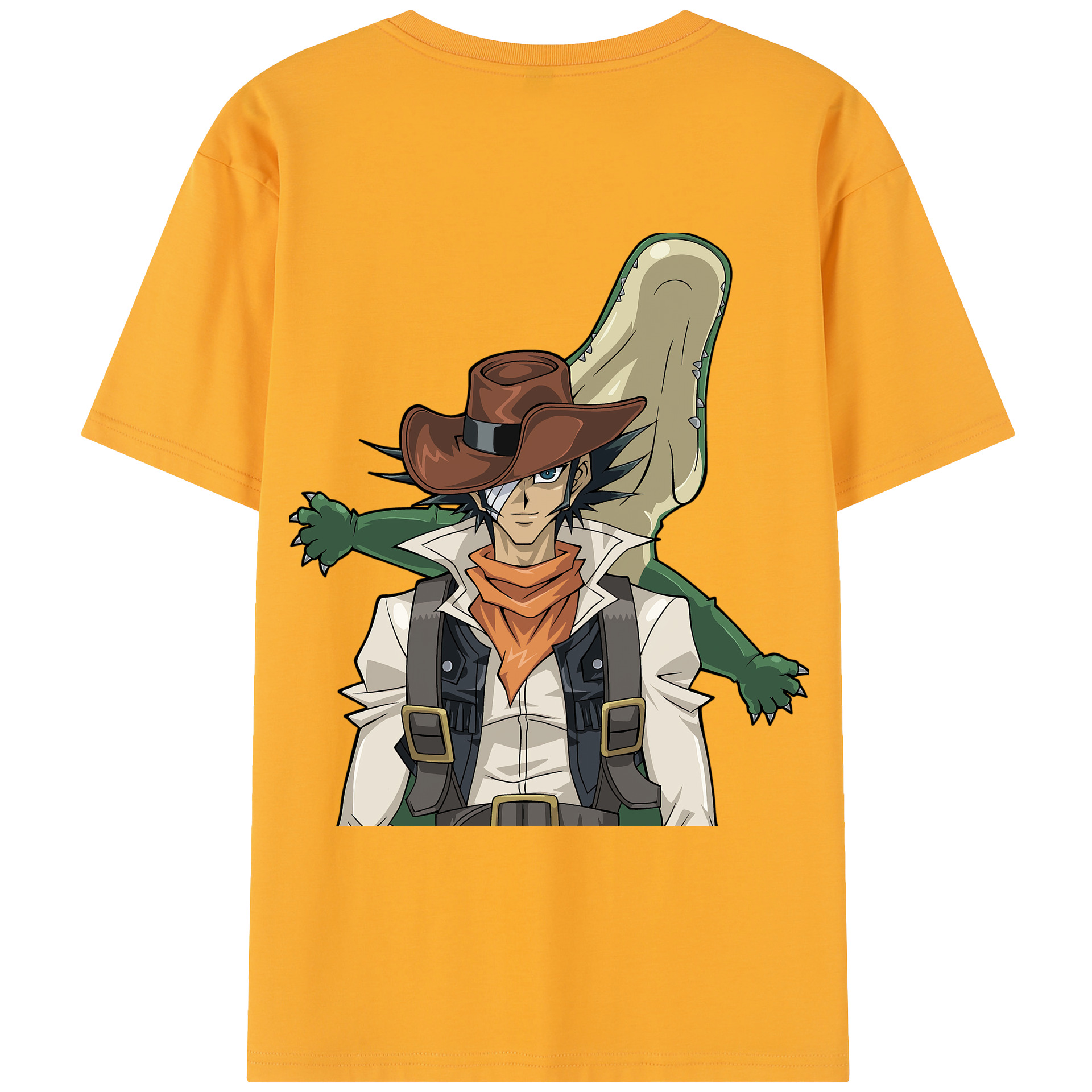 （画像用） 遊☆戯☆王 Yu-Gi-Oh! レディース半袖Tシャツ(バックプリント)
