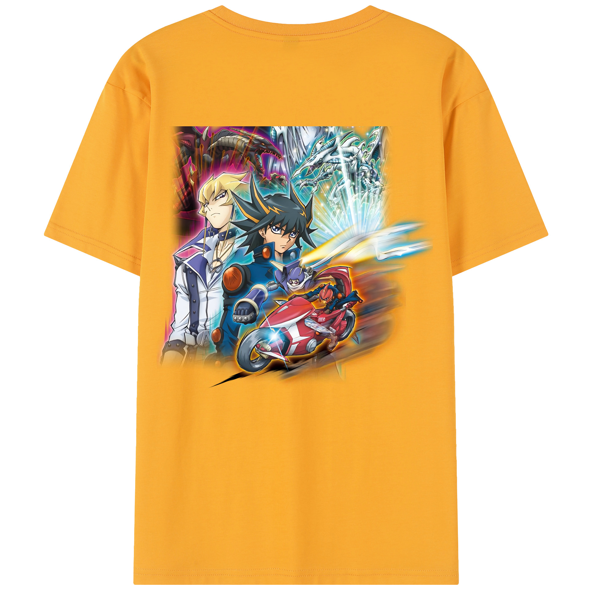 （画像用） 遊☆戯☆王 Yu-Gi-Oh! レディース半袖Tシャツ(バックプリント)