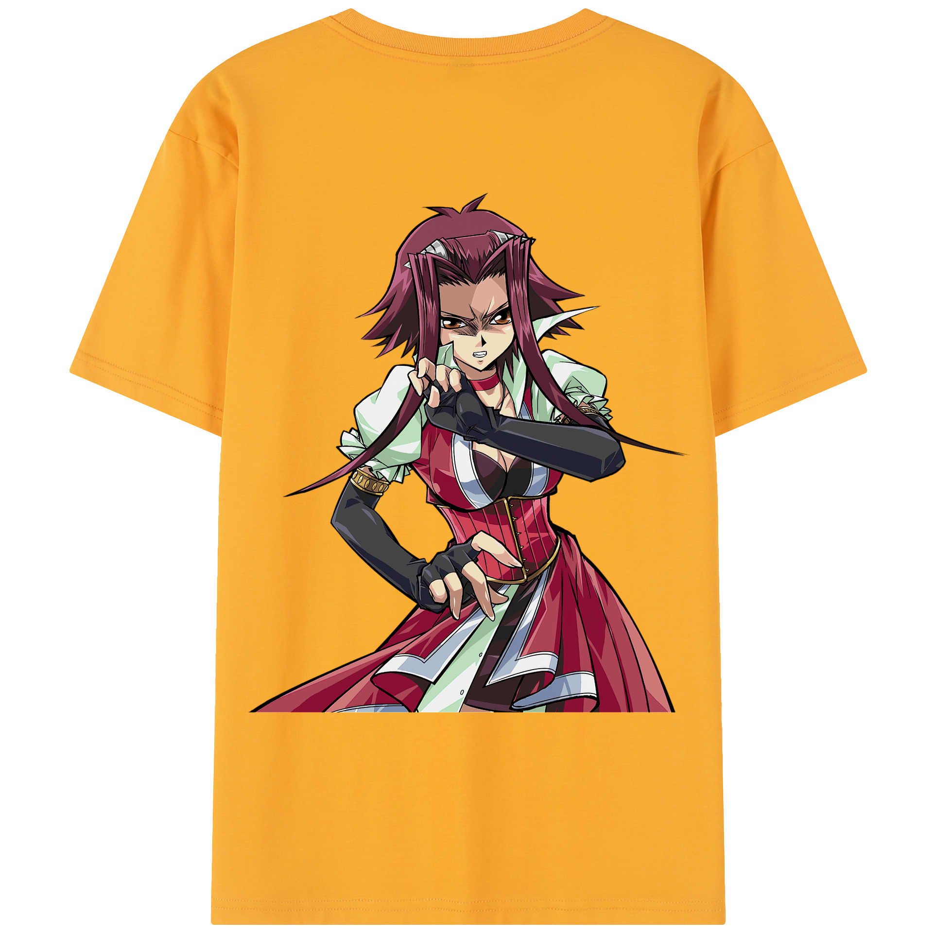 （画像用） 遊☆戯☆王 Yu-Gi-Oh! レディース半袖Tシャツ(バックプリント)
