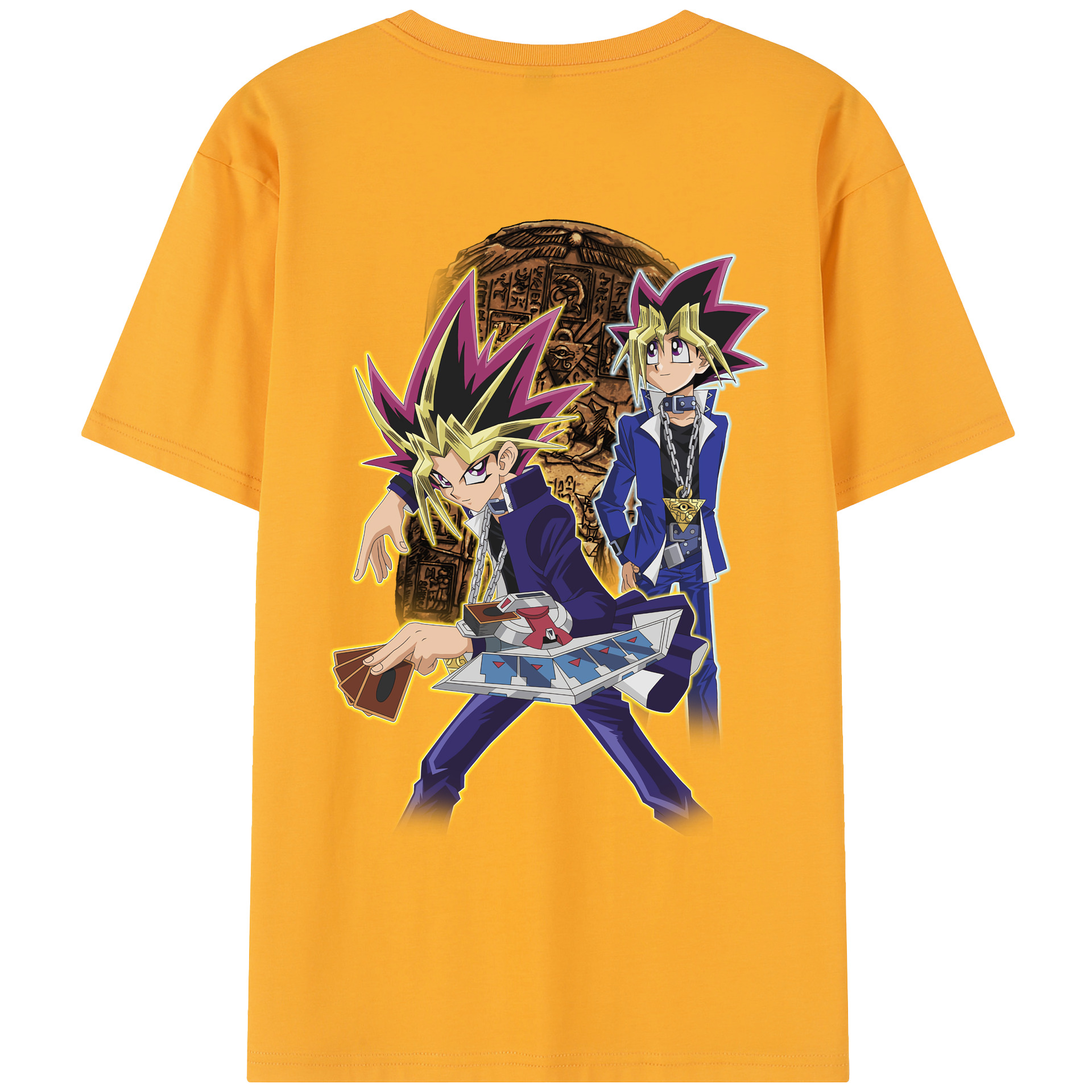 （画像用） 遊☆戯☆王 Yu-Gi-Oh! レディース半袖Tシャツ(バックプリント)