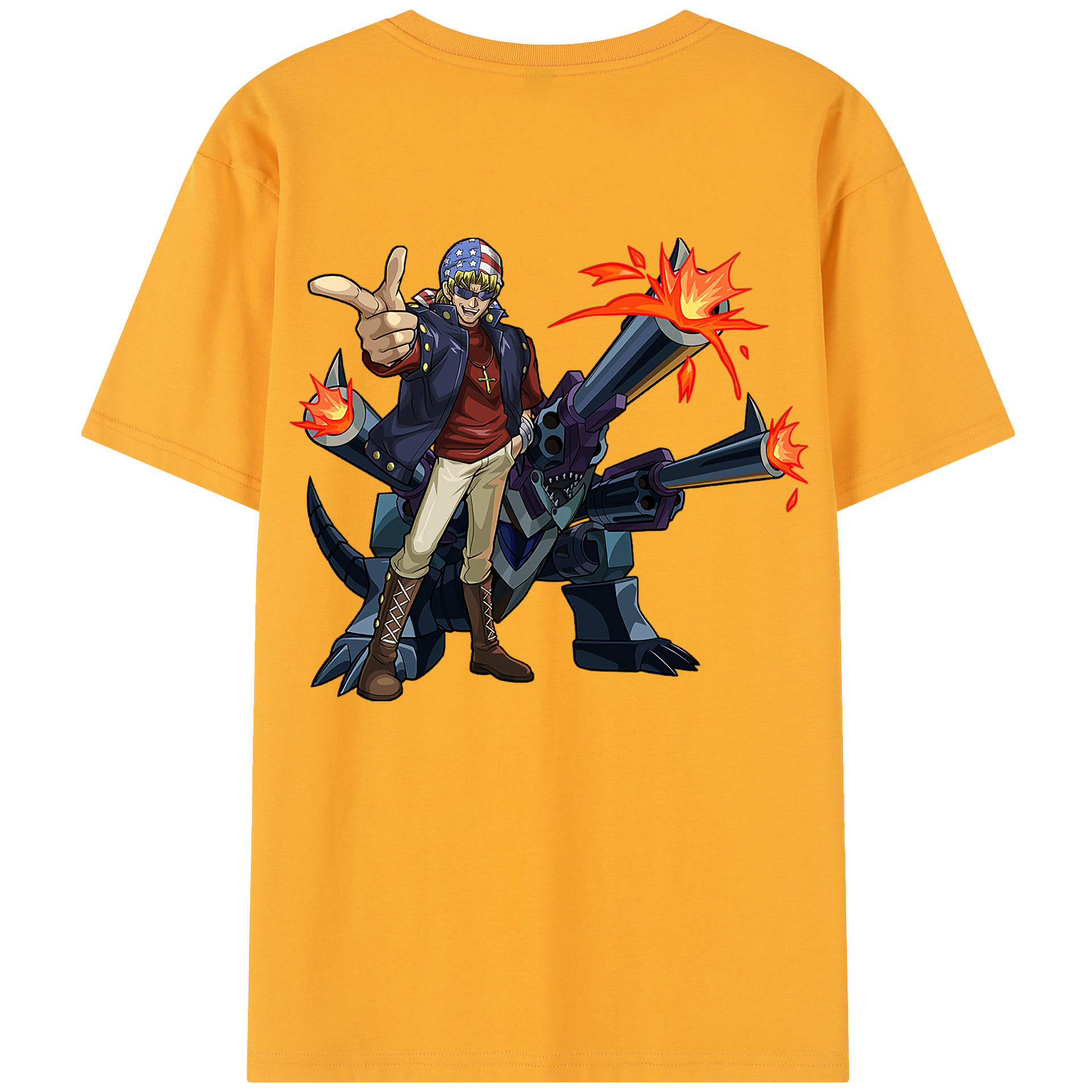 （画像用） 遊☆戯☆王 Yu-Gi-Oh! レディース半袖Tシャツ(バックプリント)