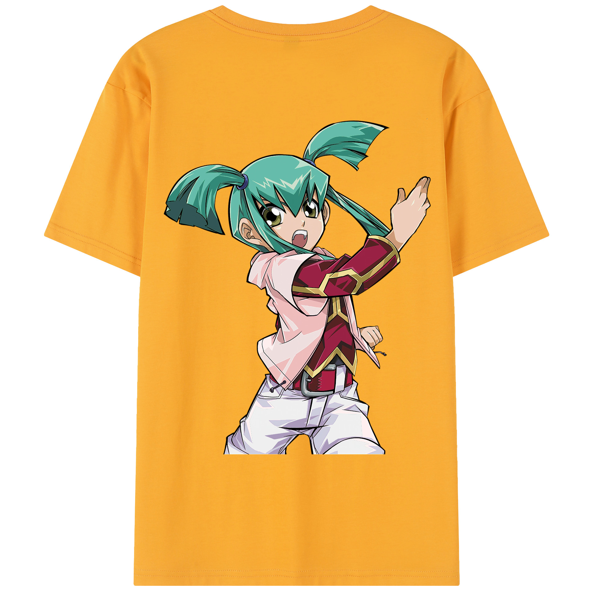 （画像用） 遊☆戯☆王 Yu-Gi-Oh! レディース半袖Tシャツ(バックプリント)