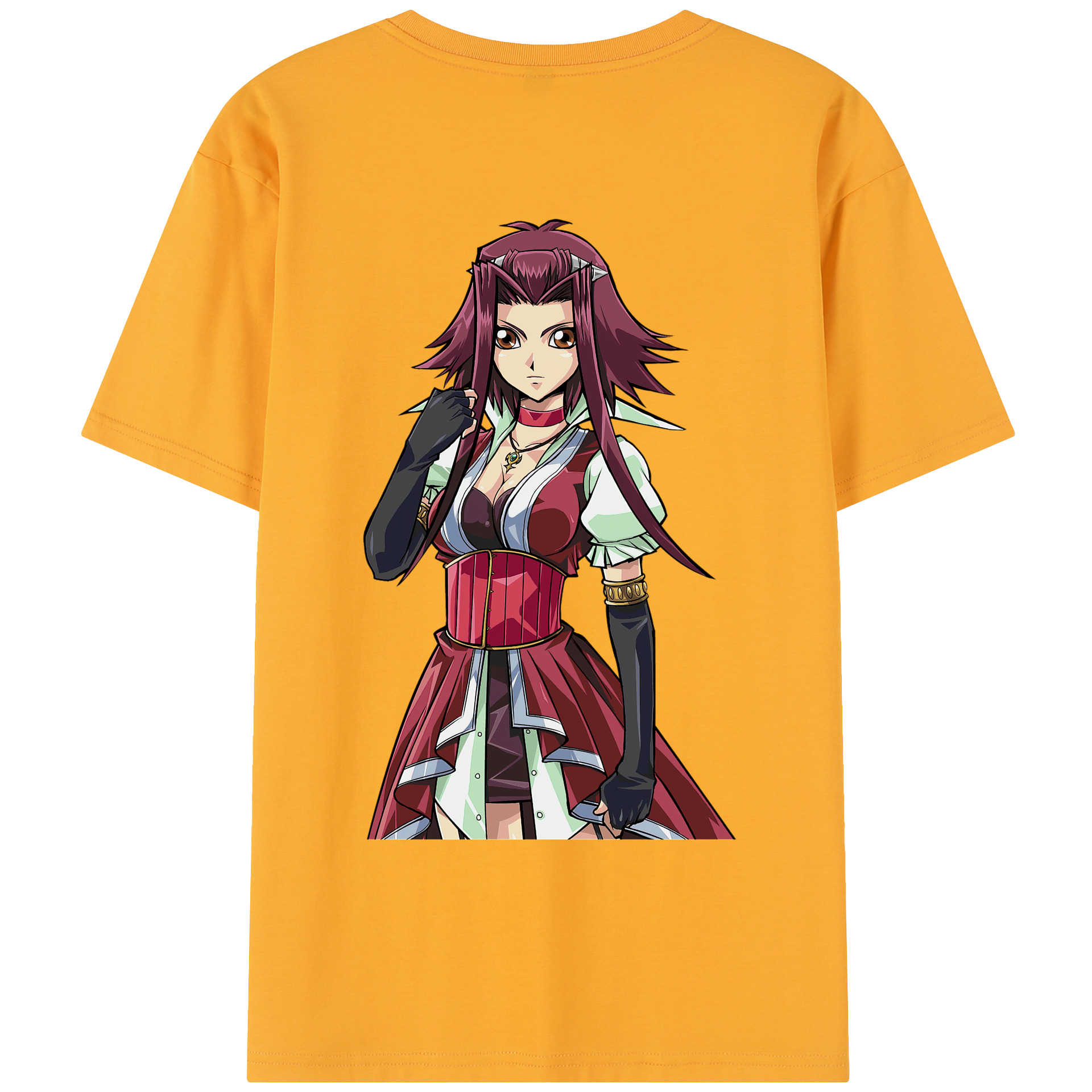 （画像用） 遊☆戯☆王 Yu-Gi-Oh! レディース半袖Tシャツ(バックプリント)