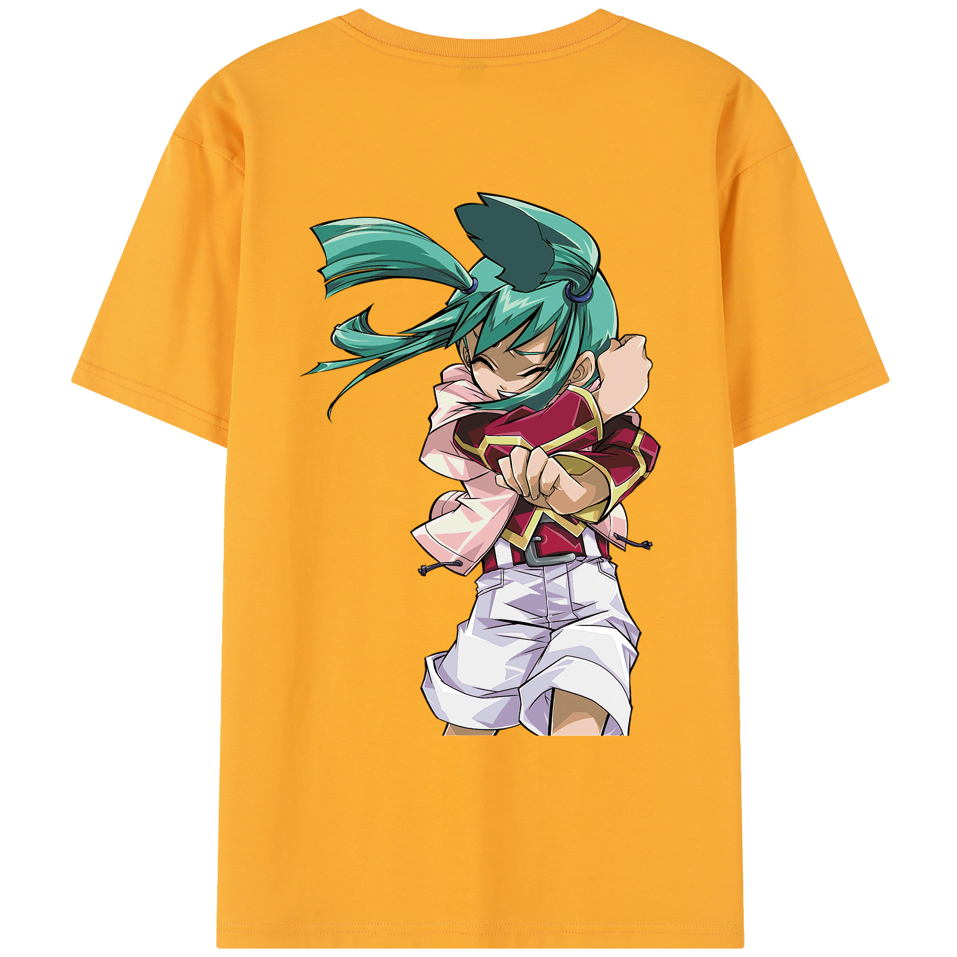 （画像用） 遊☆戯☆王 Yu-Gi-Oh! レディース半袖Tシャツ(バックプリント)