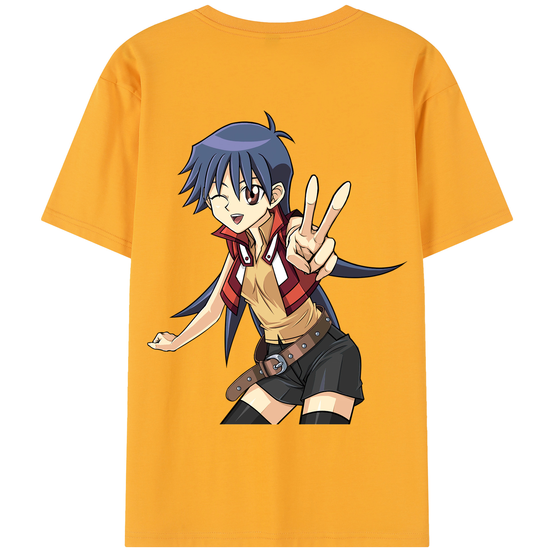 （画像用） 遊☆戯☆王 Yu-Gi-Oh! レディース半袖Tシャツ(バックプリント)