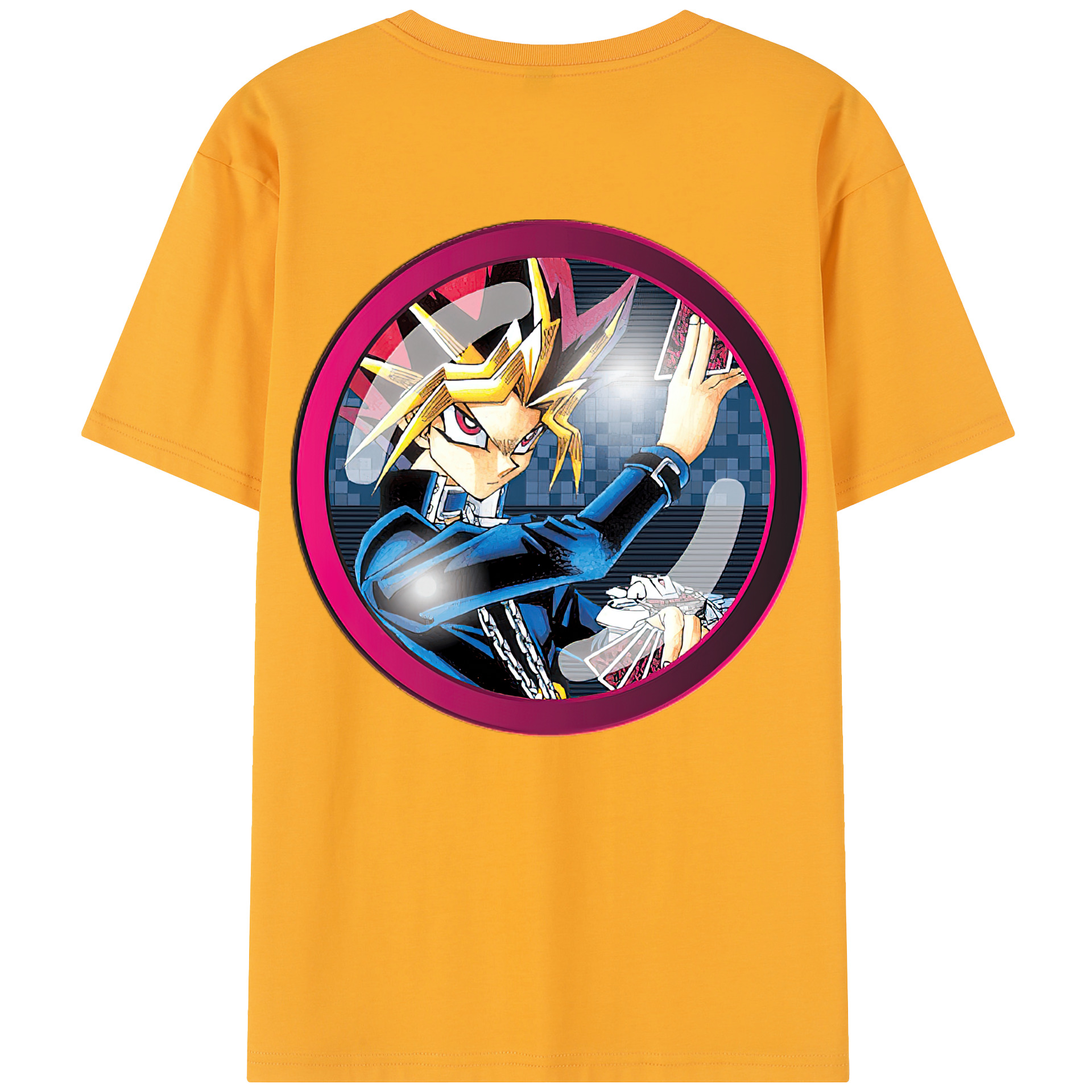 （画像用） 遊☆戯☆王 Yu-Gi-Oh! レディース半袖Tシャツ(バックプリント)