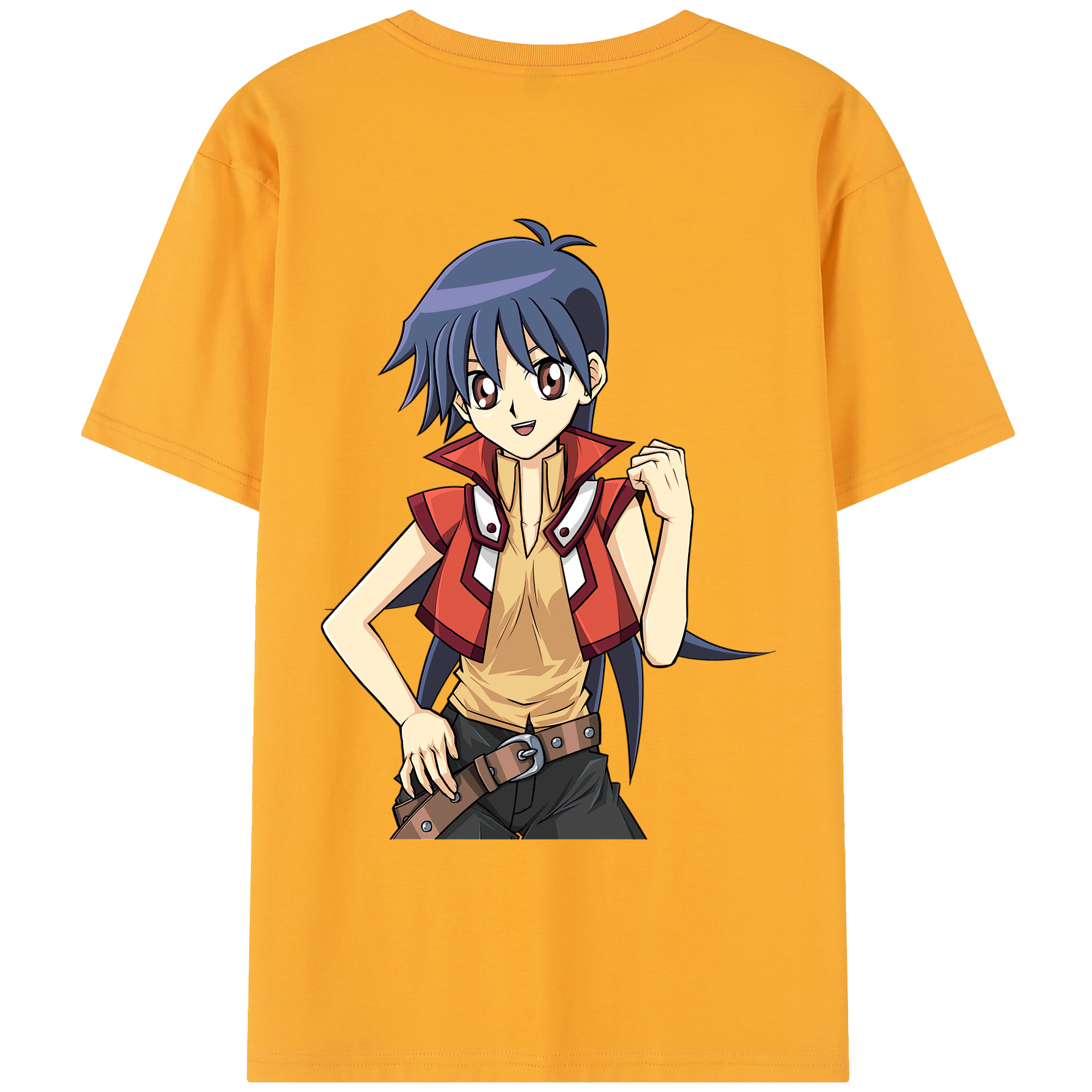 遊☆戯☆王 Yu-Gi-Oh! レディース半袖Tシャツ(バックプリント)