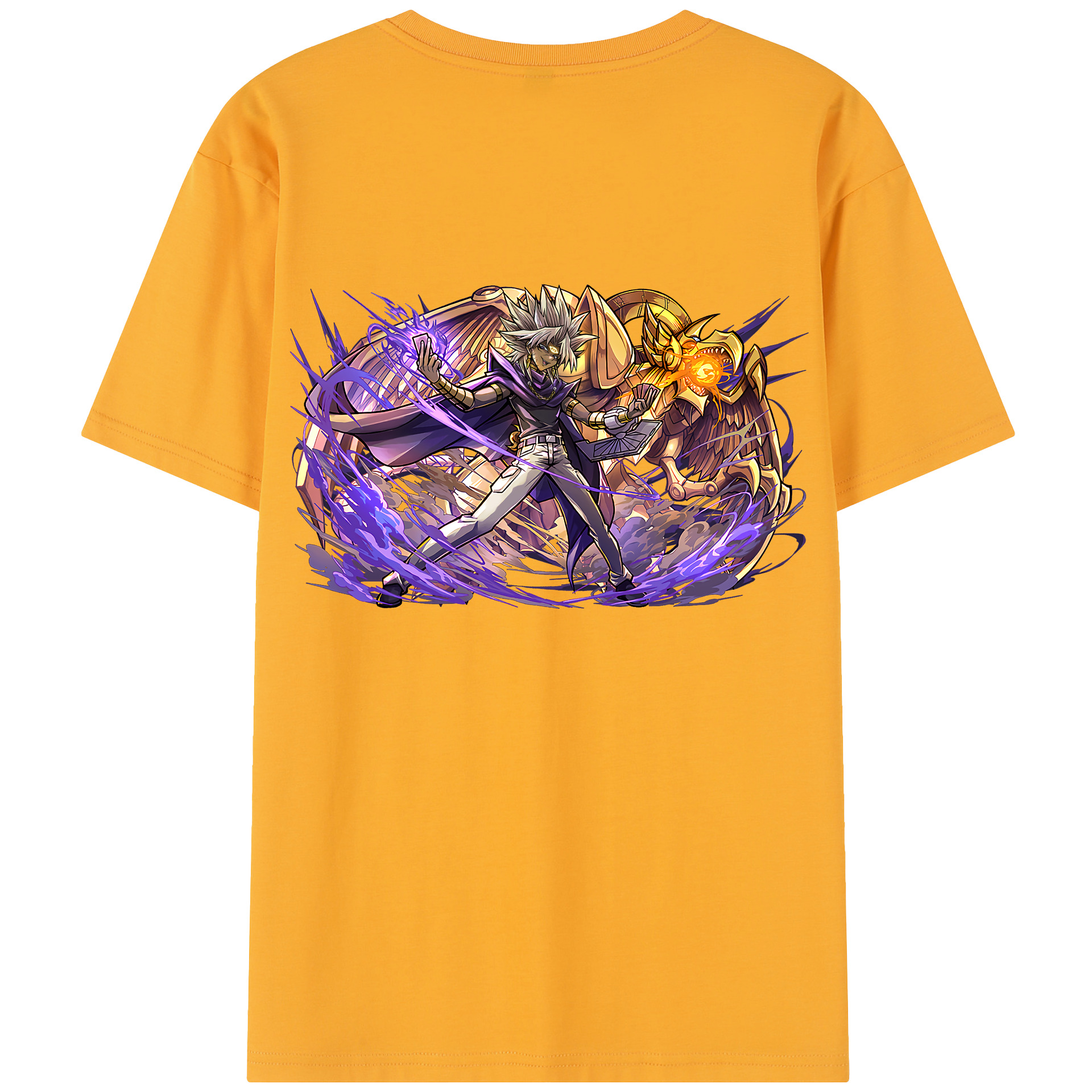 遊☆戯☆王 Yu-Gi-Oh! レディース半袖Tシャツ(バックプリント)