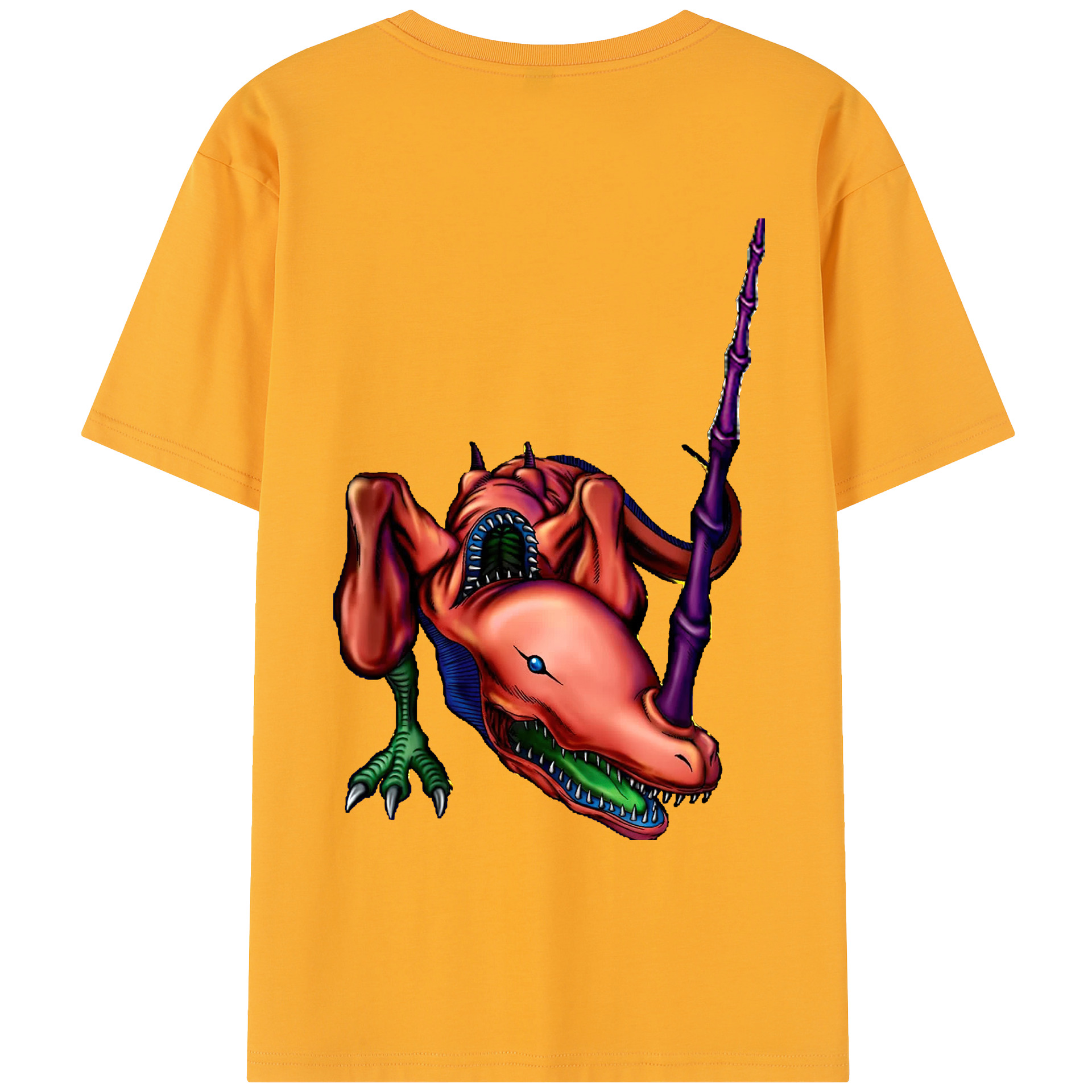 遊☆戯☆王 Yu-Gi-Oh! レディース半袖Tシャツ(バックプリント)