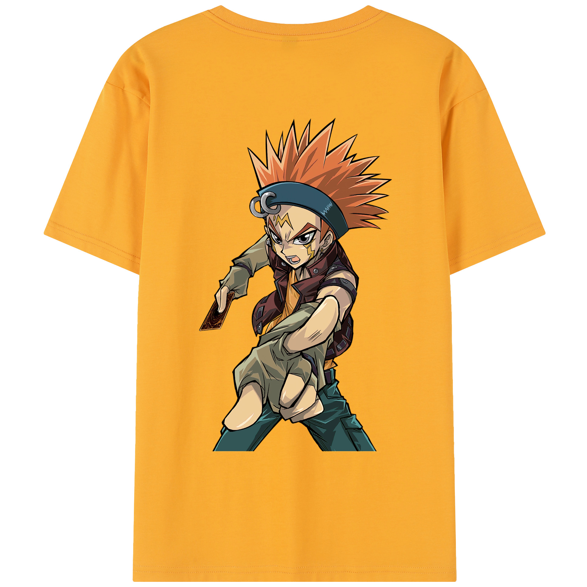 遊☆戯☆王 Yu-Gi-Oh! レディース半袖Tシャツ(バックプリント)