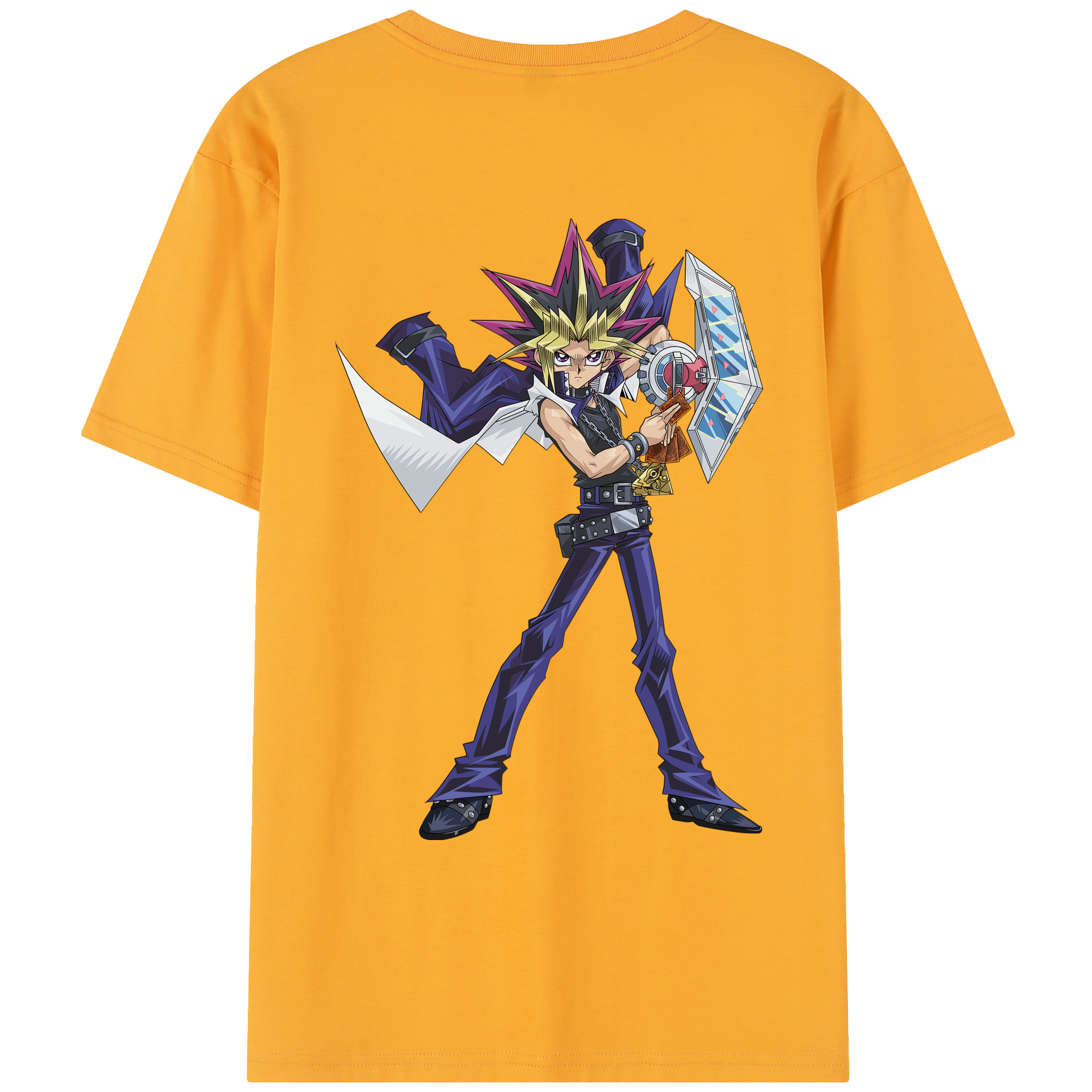遊☆戯☆王 Yu-Gi-Oh! レディース半袖Tシャツ(バックプリント)