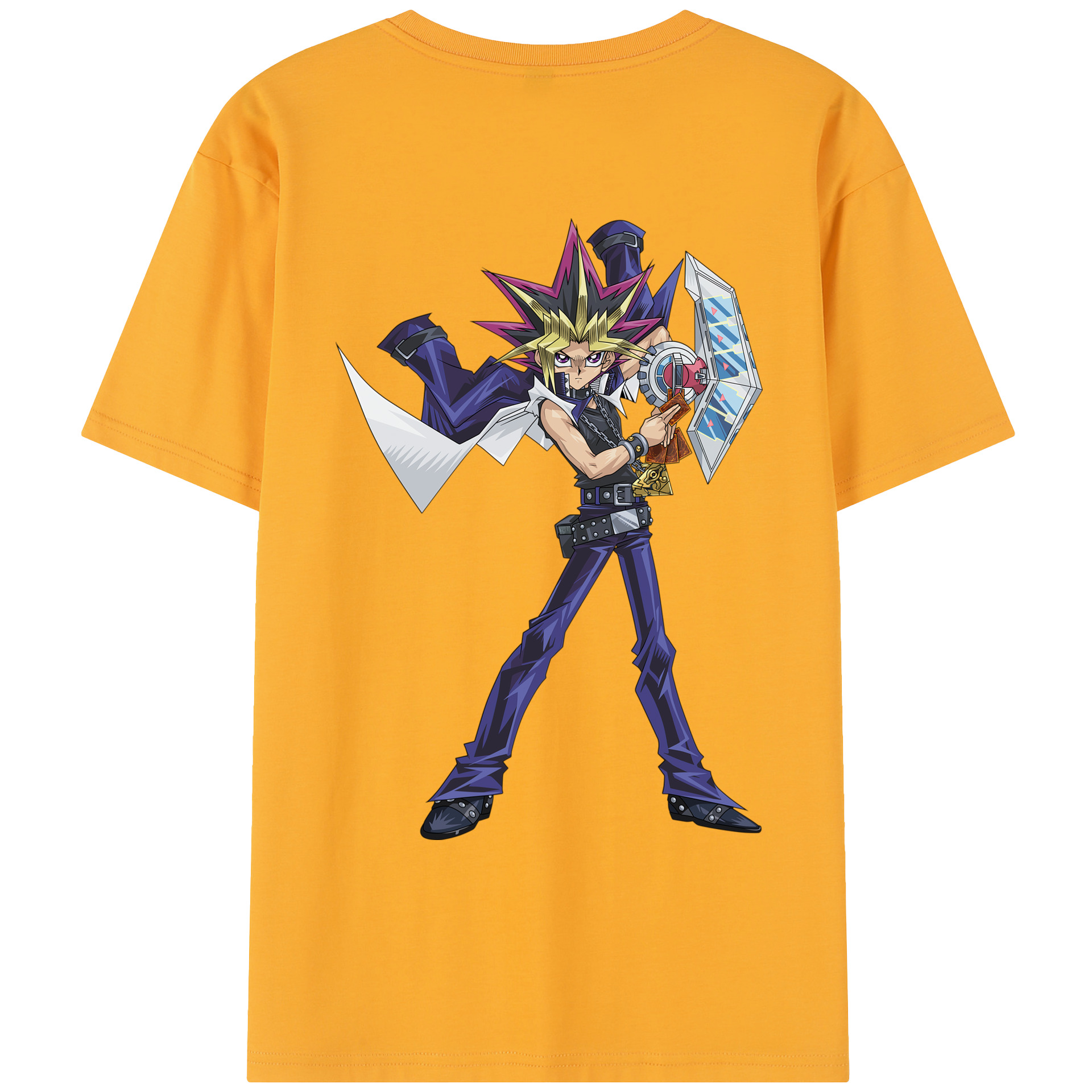 遊☆戯☆王 Yu-Gi-Oh! レディース半袖Tシャツ(バックプリント)