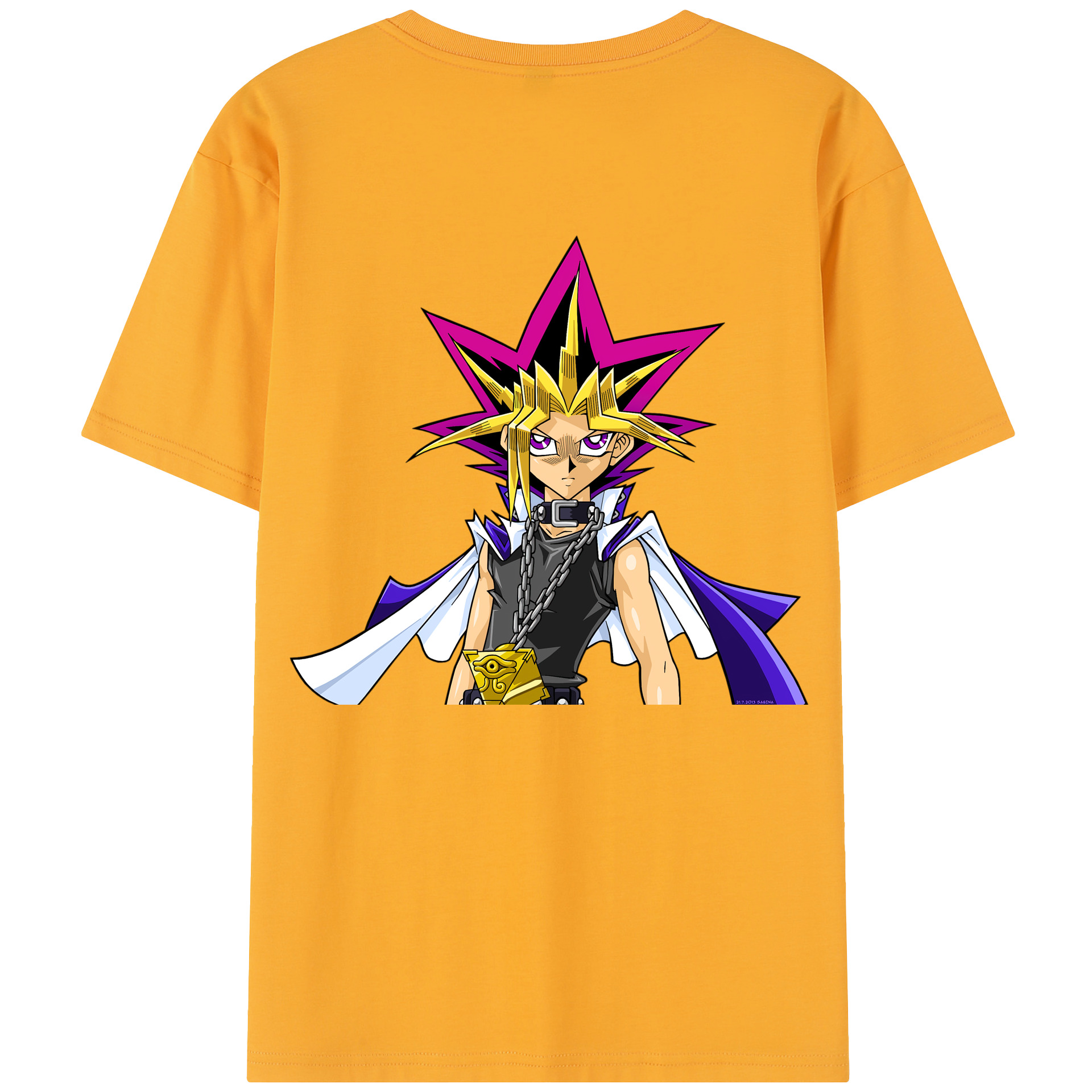 （画像用） 遊☆戯☆王 Yu-Gi-Oh! レディース半袖Tシャツ(バックプリント)