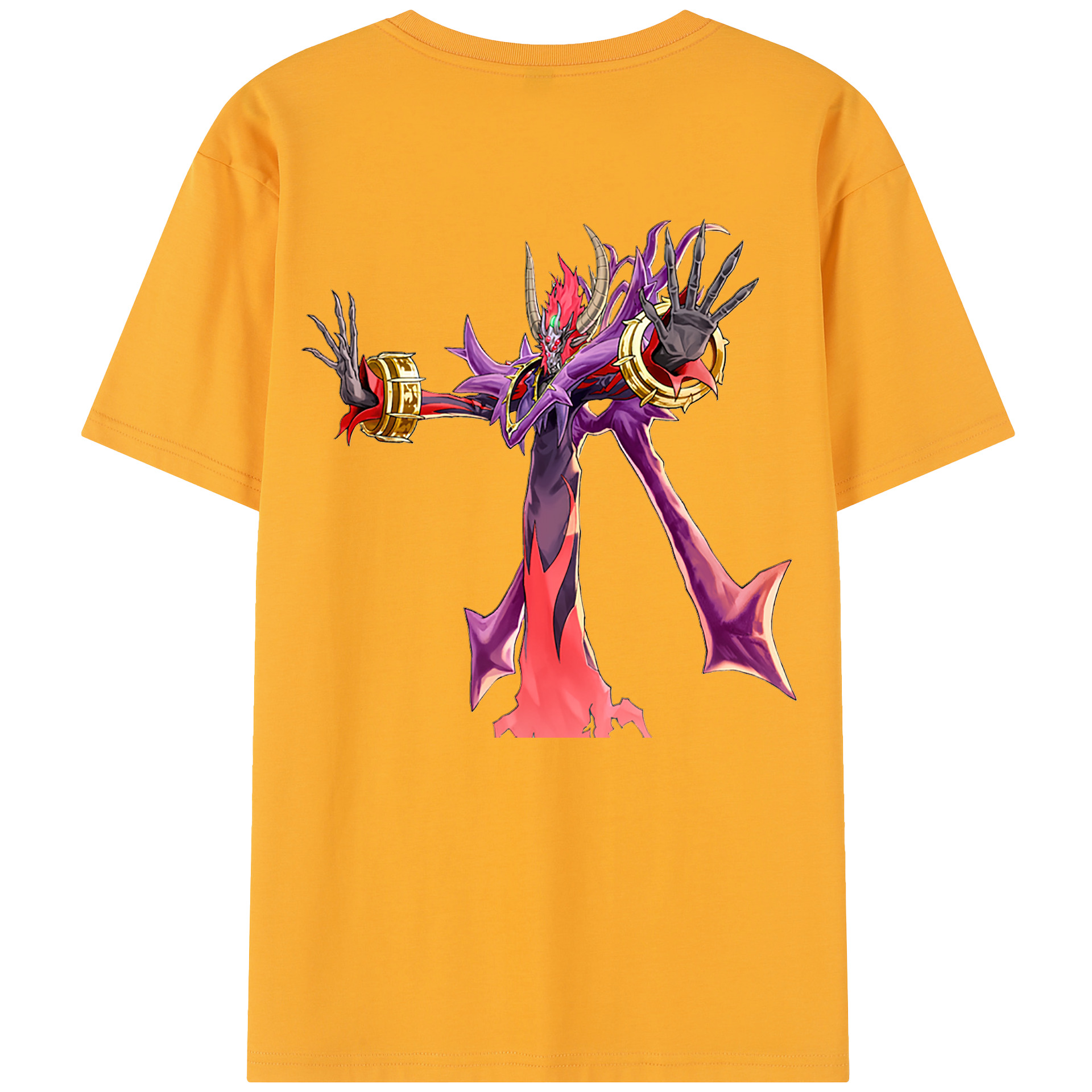 （画像用） 遊☆戯☆王 Yu-Gi-Oh! レディース半袖Tシャツ(バックプリント)