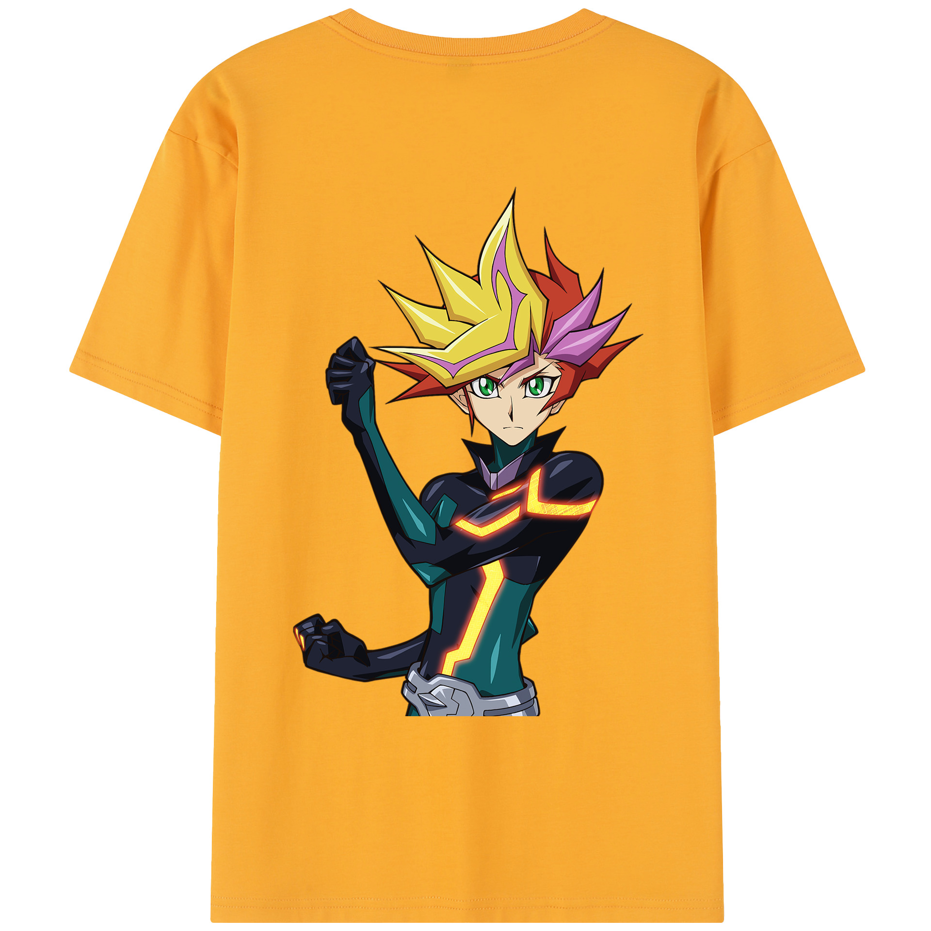 （画像用） 遊☆戯☆王 Yu-Gi-Oh! レディース半袖Tシャツ(バックプリント)
