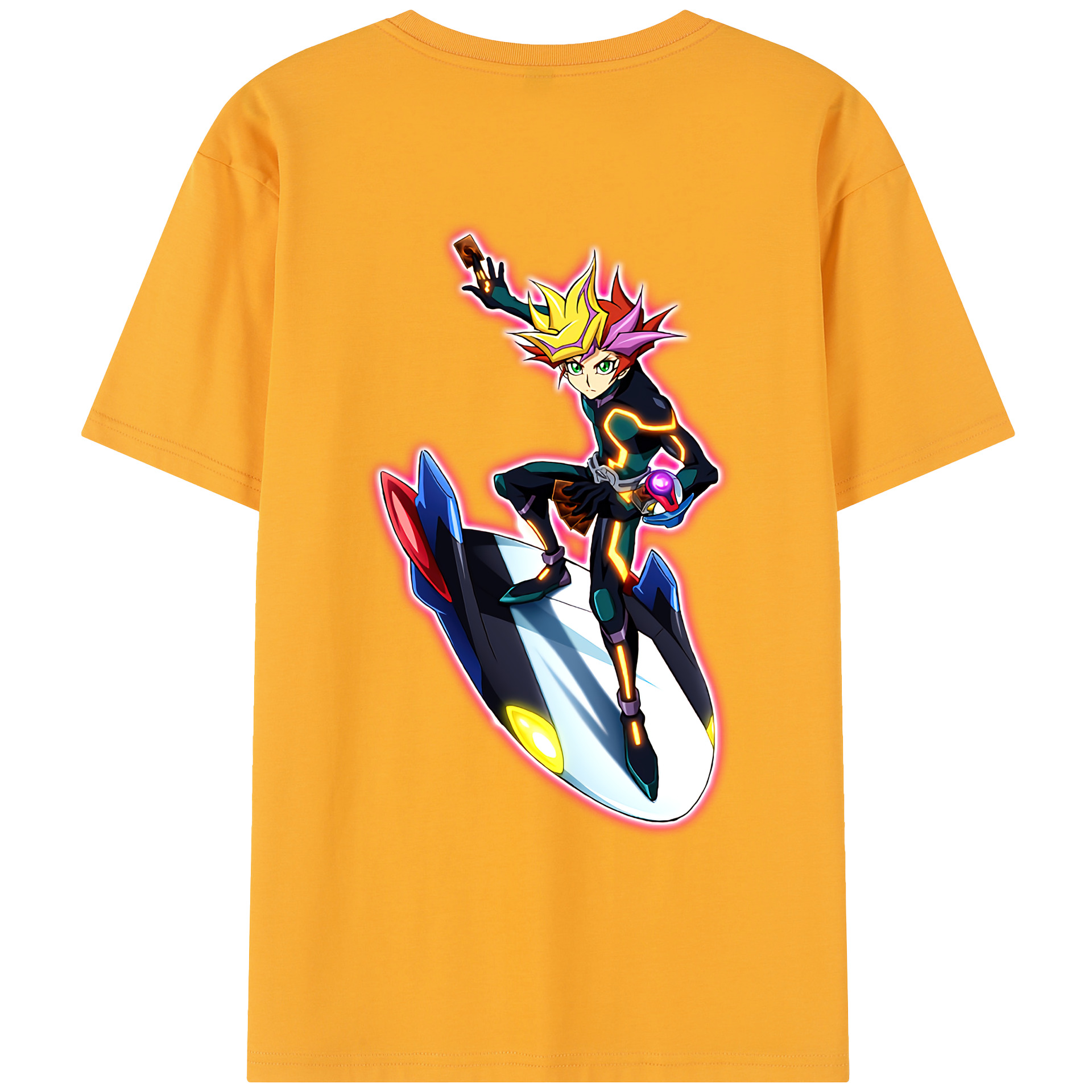 （画像用） 遊☆戯☆王 Yu-Gi-Oh! レディース半袖Tシャツ(バックプリント)