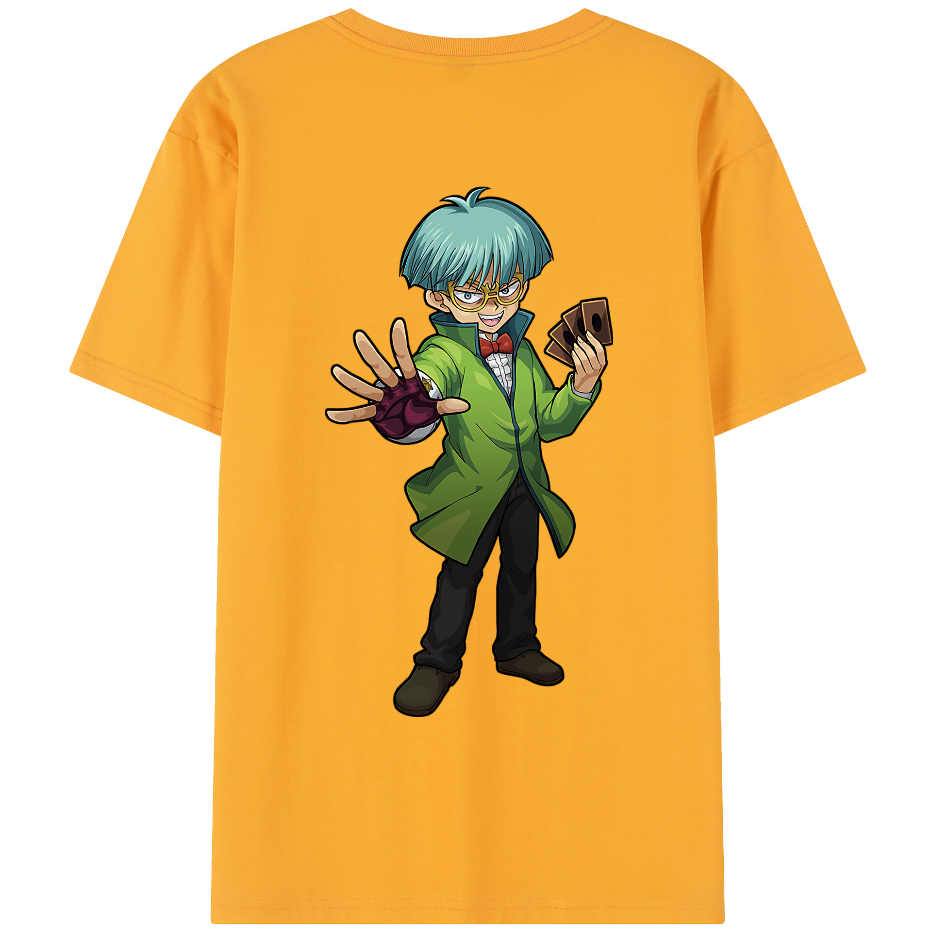 （画像用） 遊☆戯☆王 Yu-Gi-Oh! レディース半袖Tシャツ(バックプリント)