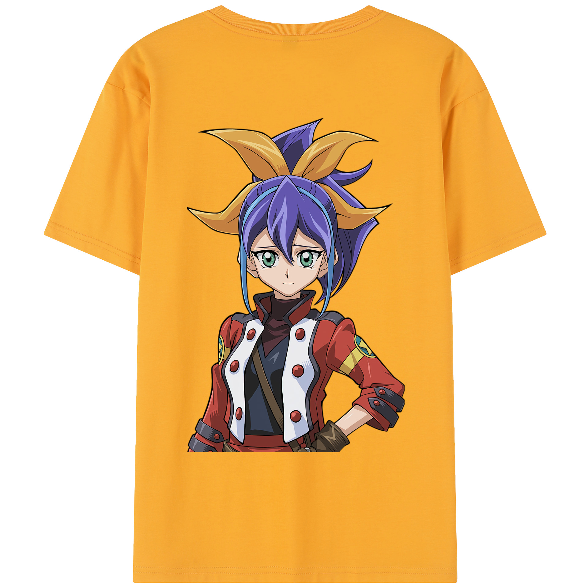 （画像用） 遊☆戯☆王 Yu-Gi-Oh! レディース半袖Tシャツ(バックプリント)