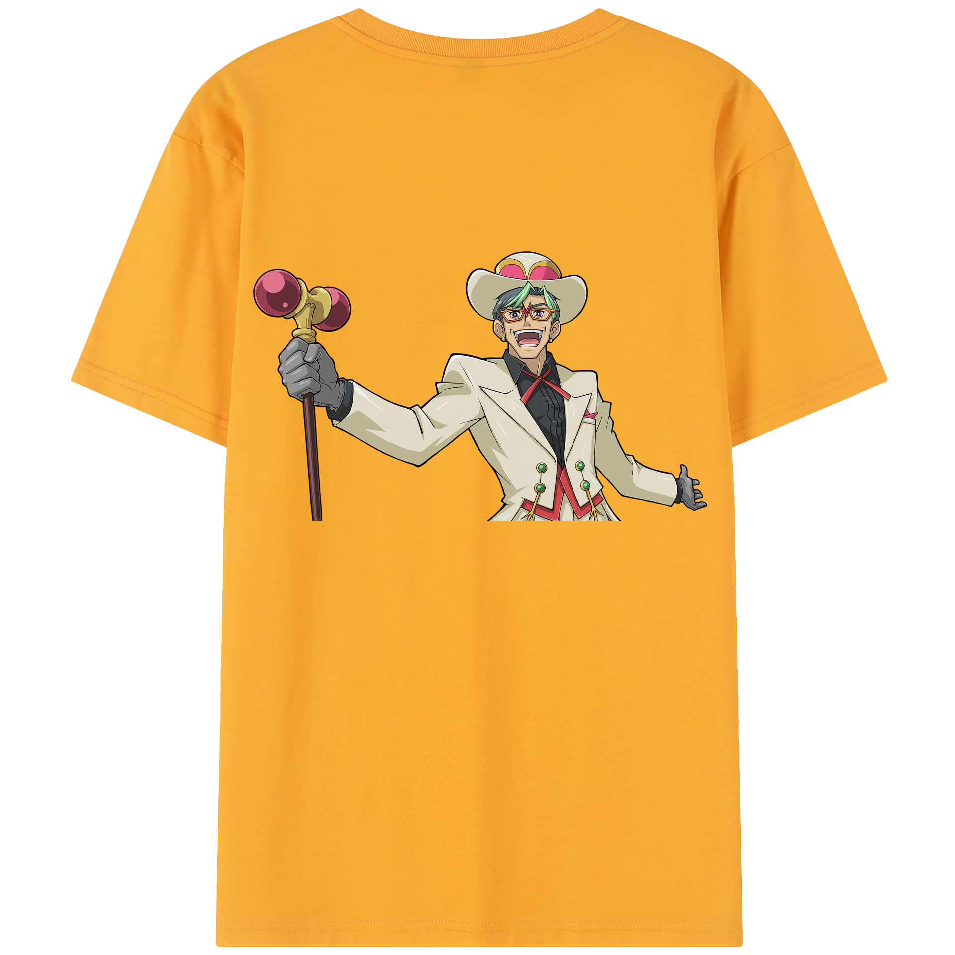 （画像用） 遊☆戯☆王 Yu-Gi-Oh! レディース半袖Tシャツ(バックプリント)