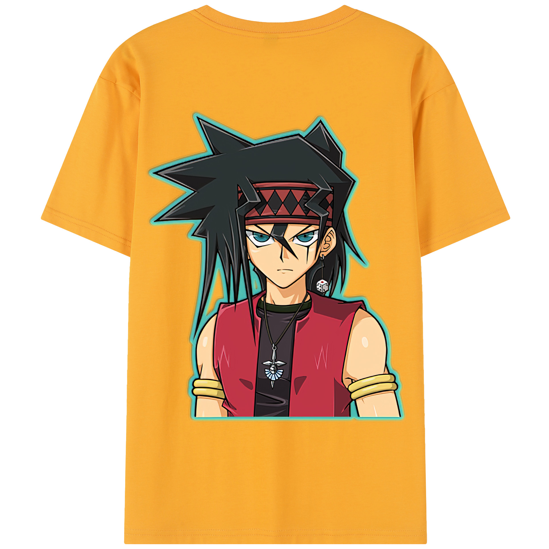 （画像用） 遊☆戯☆王 Yu-Gi-Oh! レディース半袖Tシャツ(バックプリント)