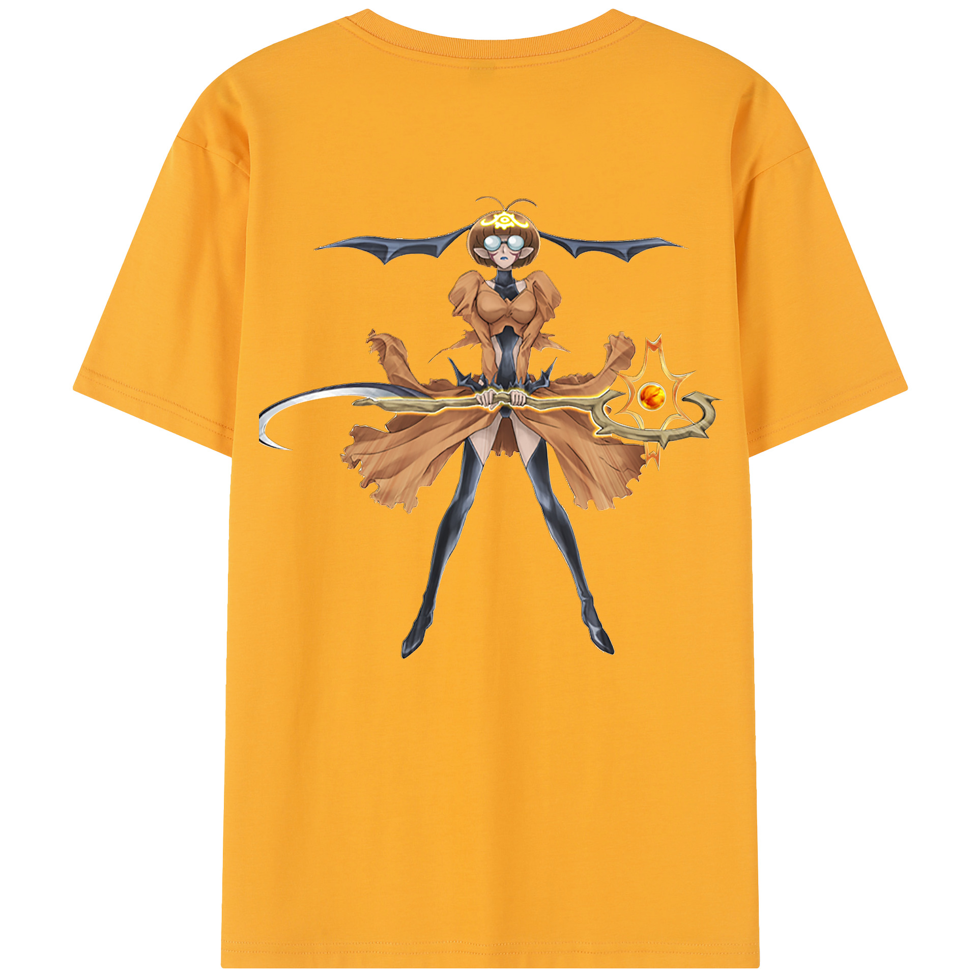 （画像用） 遊☆戯☆王 Yu-Gi-Oh! レディース半袖Tシャツ(バックプリント)