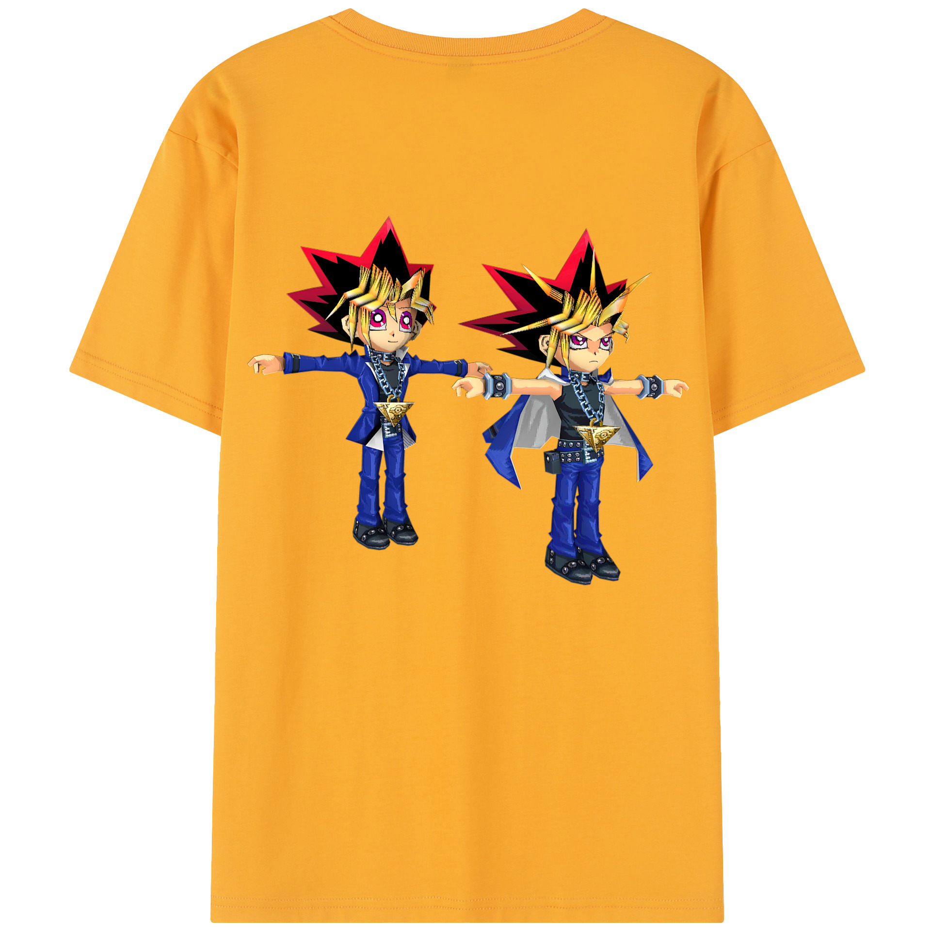 （画像用） 遊☆戯☆王 Yu-Gi-Oh! レディース半袖Tシャツ(バックプリント)