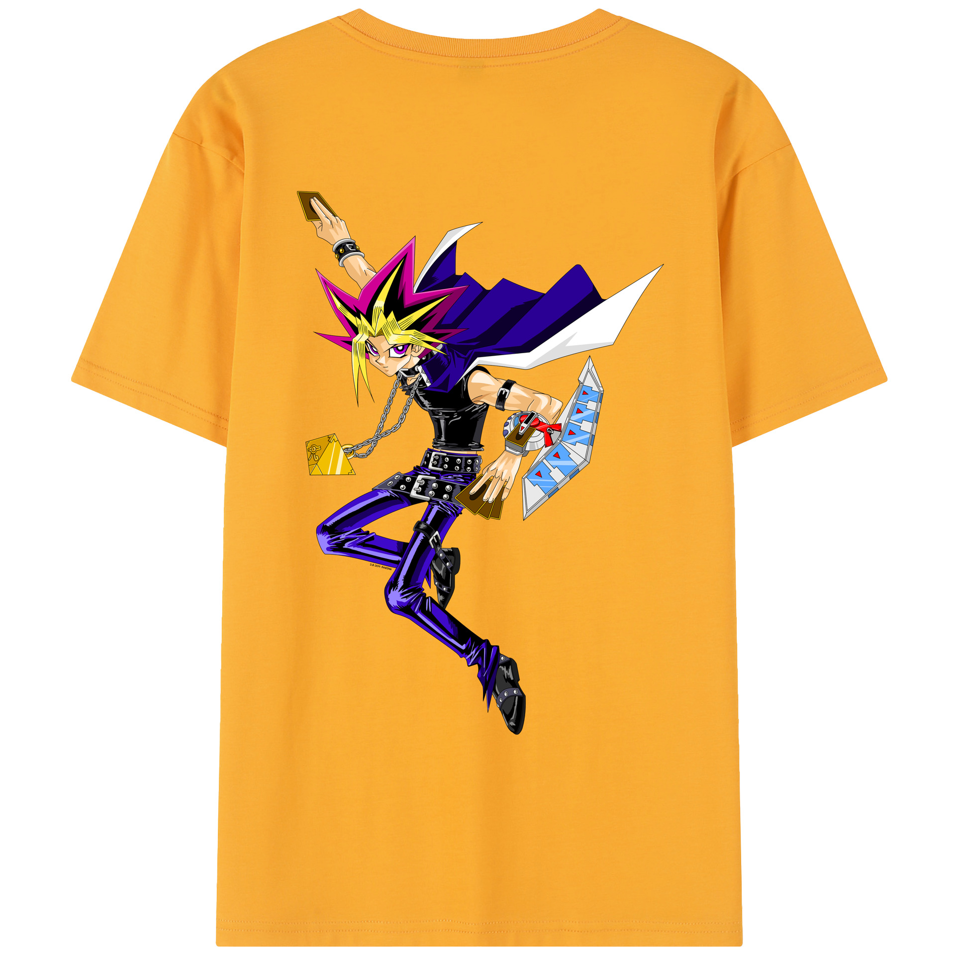 （画像用） 遊☆戯☆王 Yu-Gi-Oh! レディース半袖Tシャツ(バックプリント)