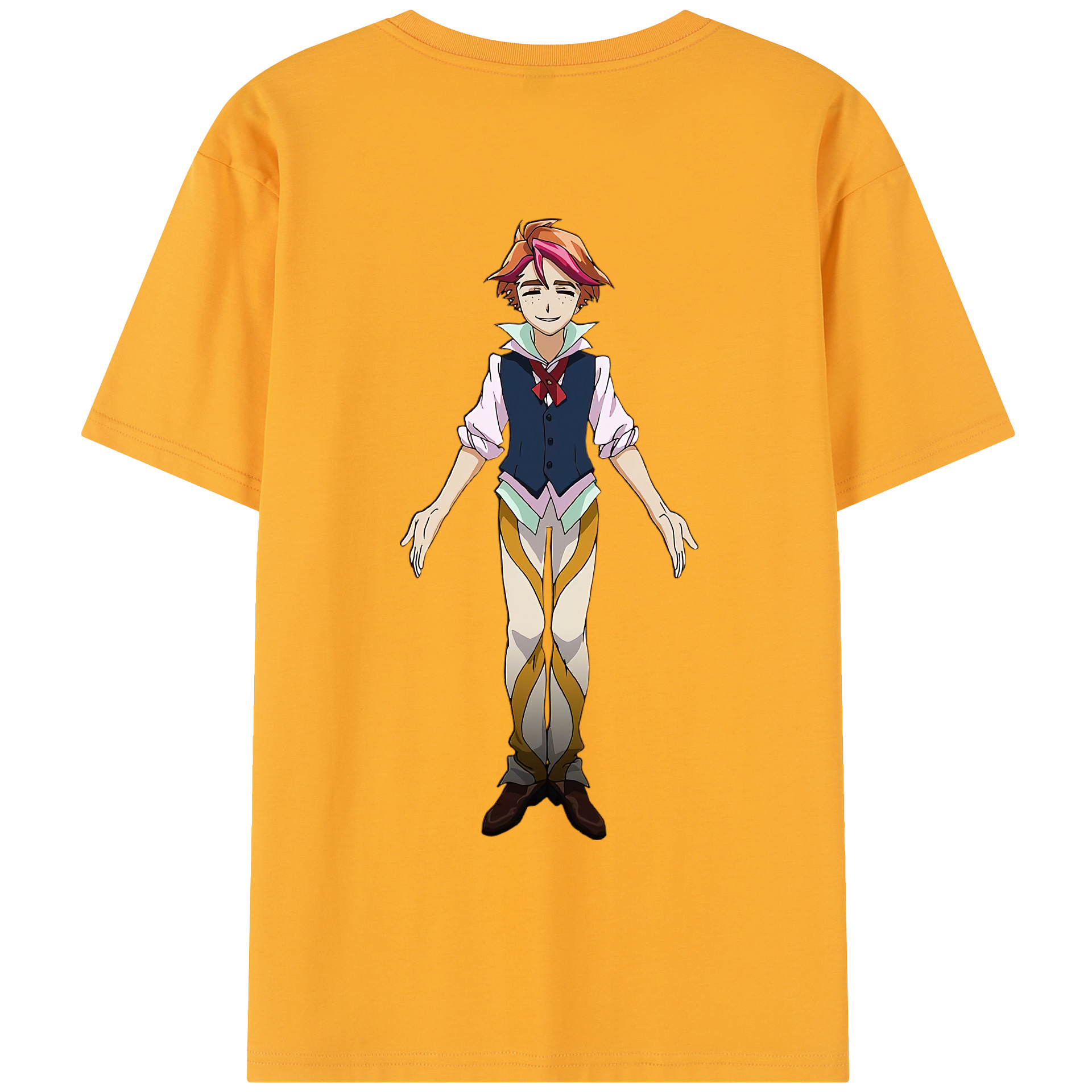 （画像用） 遊☆戯☆王 Yu-Gi-Oh! レディース半袖Tシャツ(バックプリント)
