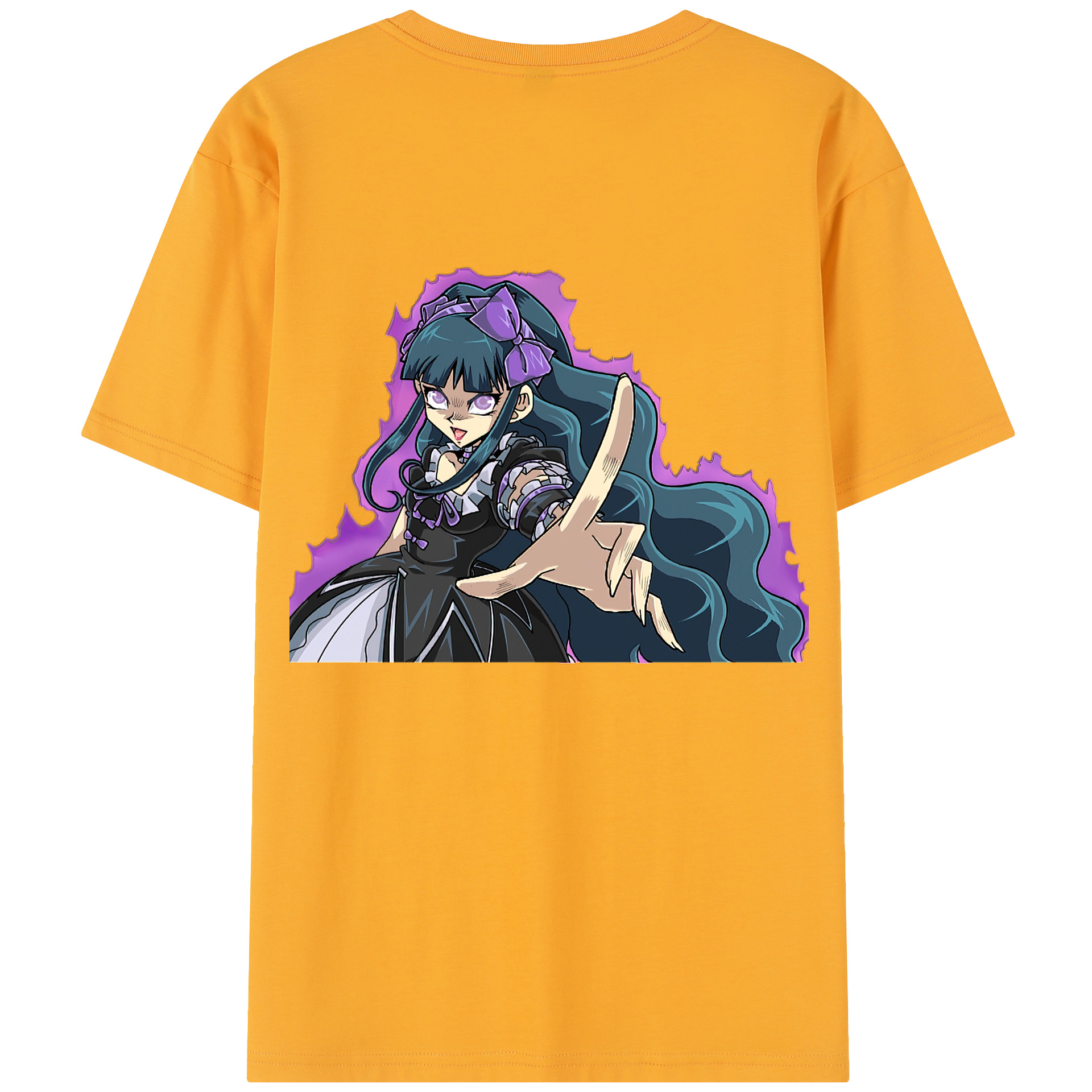 （画像用） 遊☆戯☆王 Yu-Gi-Oh! レディース半袖Tシャツ(バックプリント)