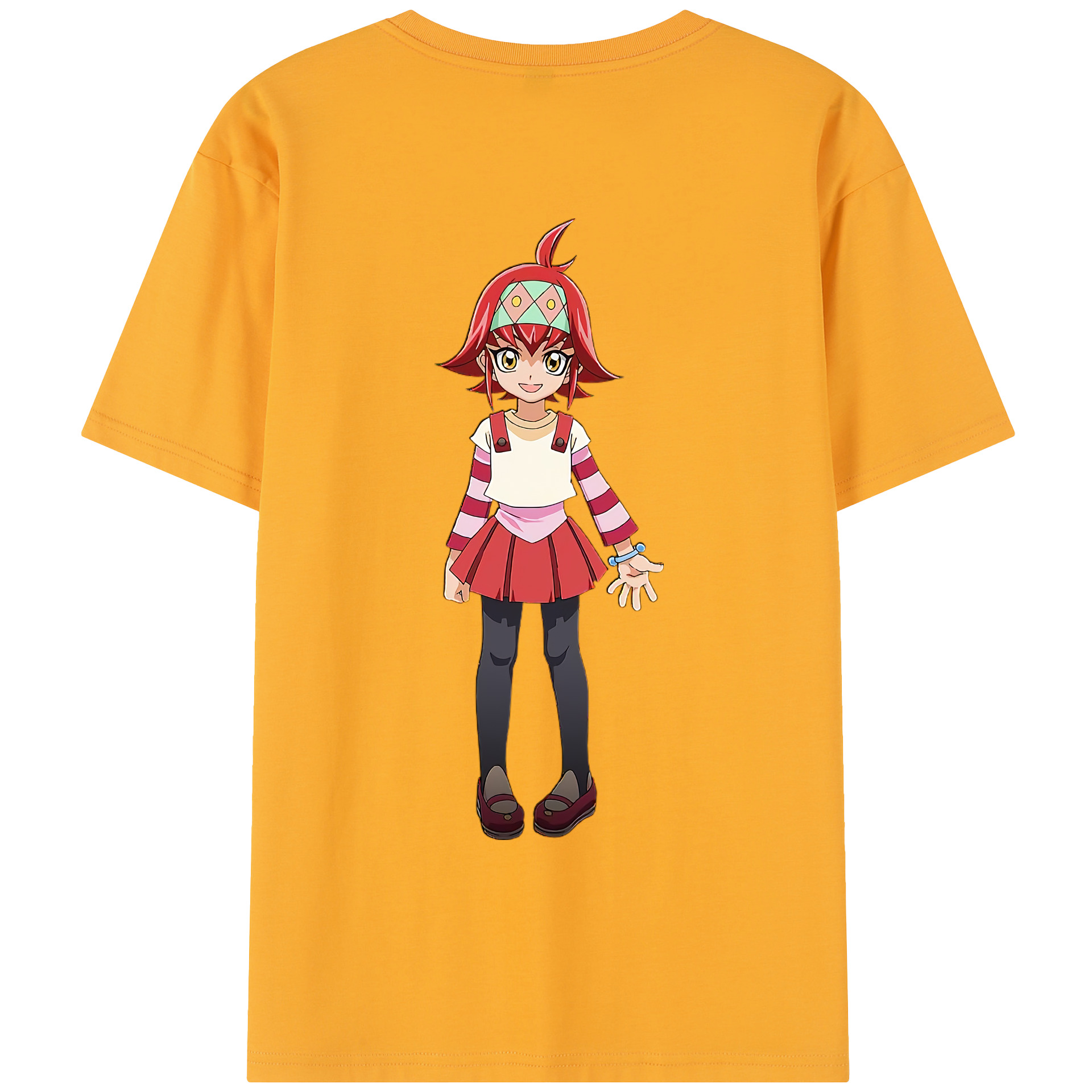 （画像用） 遊☆戯☆王 Yu-Gi-Oh! レディース半袖Tシャツ(バックプリント)