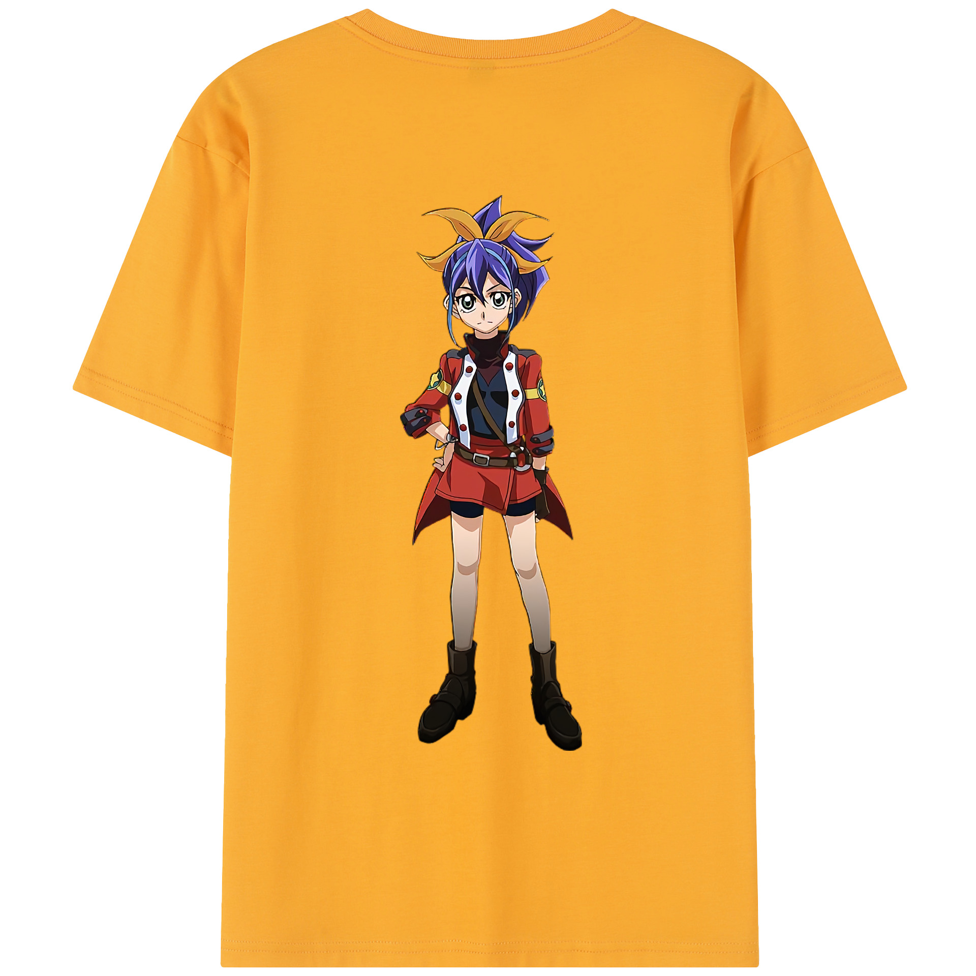 （画像用） 遊☆戯☆王 Yu-Gi-Oh! レディース半袖Tシャツ(バックプリント)