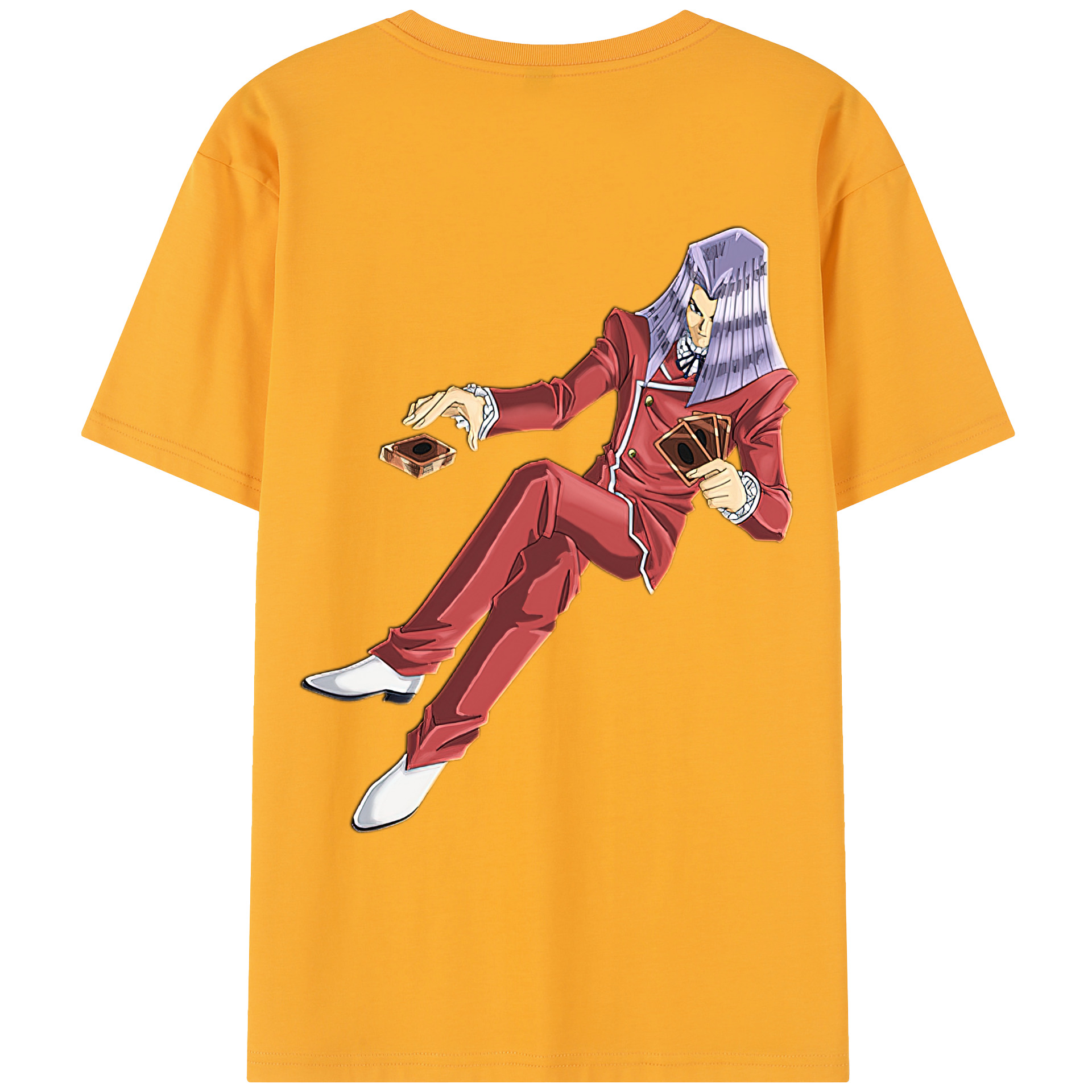 （画像用） 遊☆戯☆王 Yu-Gi-Oh! レディース半袖Tシャツ(バックプリント)