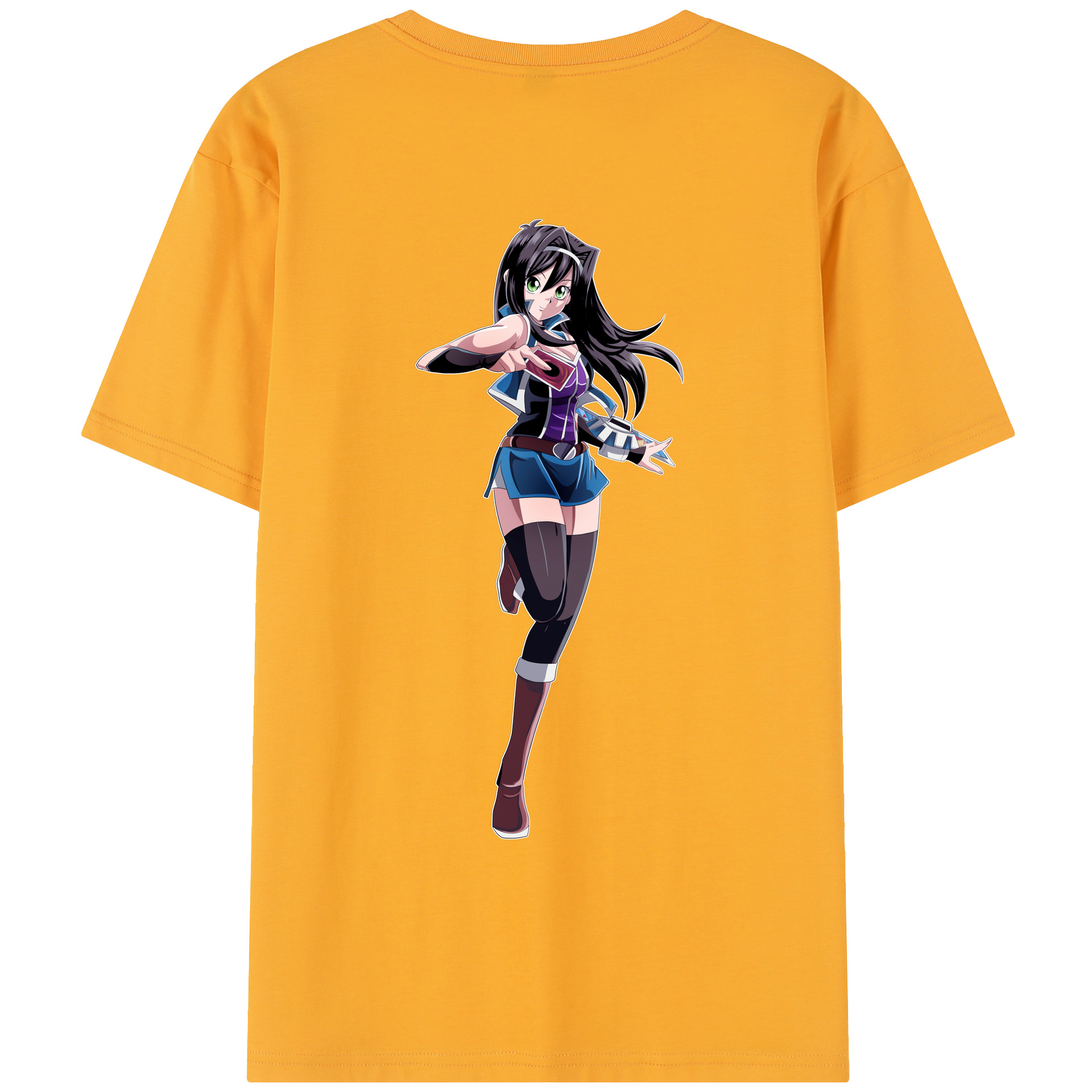 （画像用） 遊☆戯☆王 Yu-Gi-Oh! レディース半袖Tシャツ(バックプリント)
