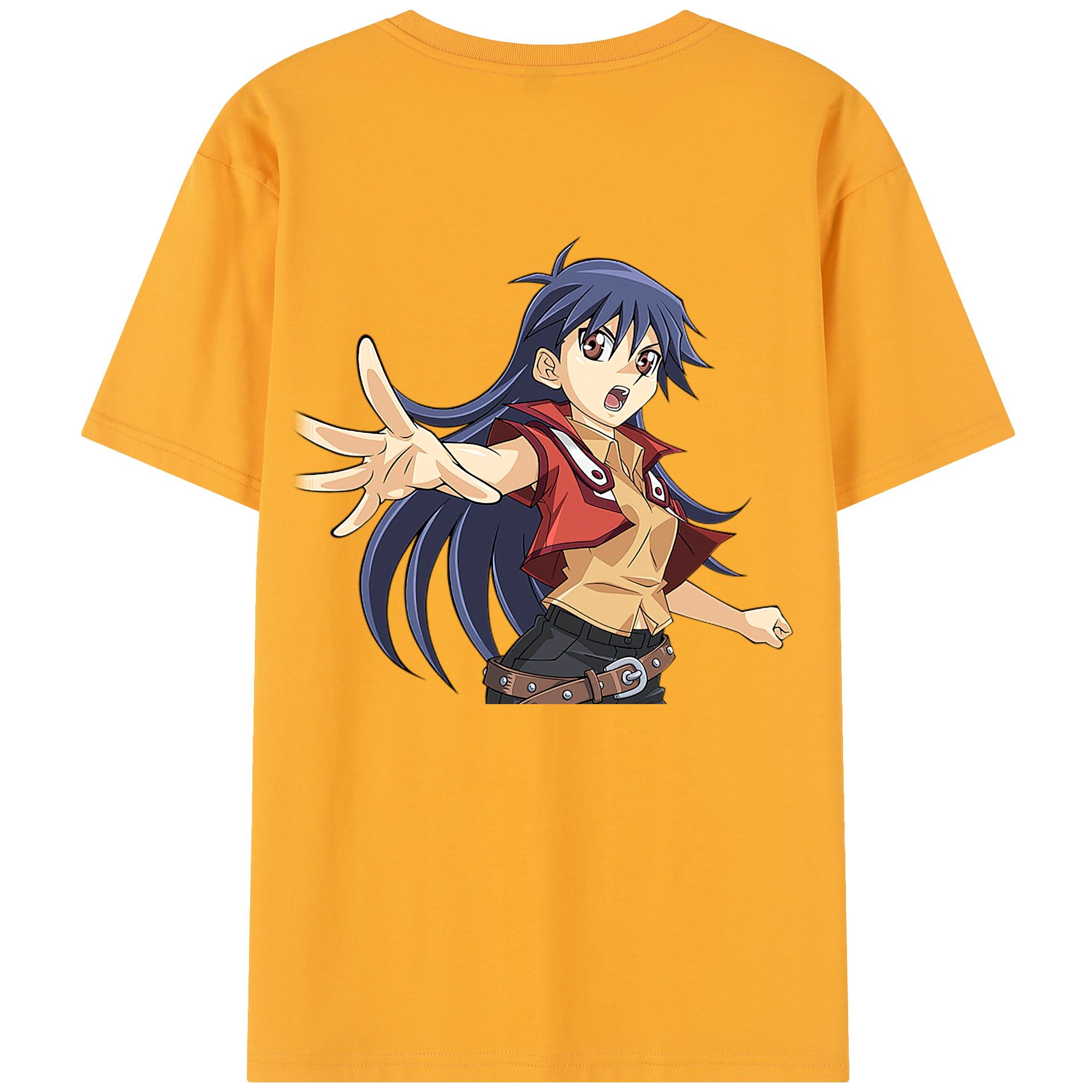 （画像用） 遊☆戯☆王 Yu-Gi-Oh! レディース半袖Tシャツ(バックプリント)