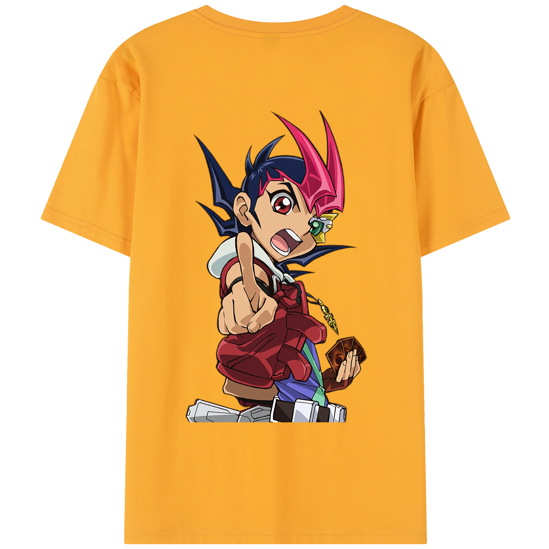 （画像用） 遊☆戯☆王 Yu-Gi-Oh! レディース半袖Tシャツ(バックプリント)