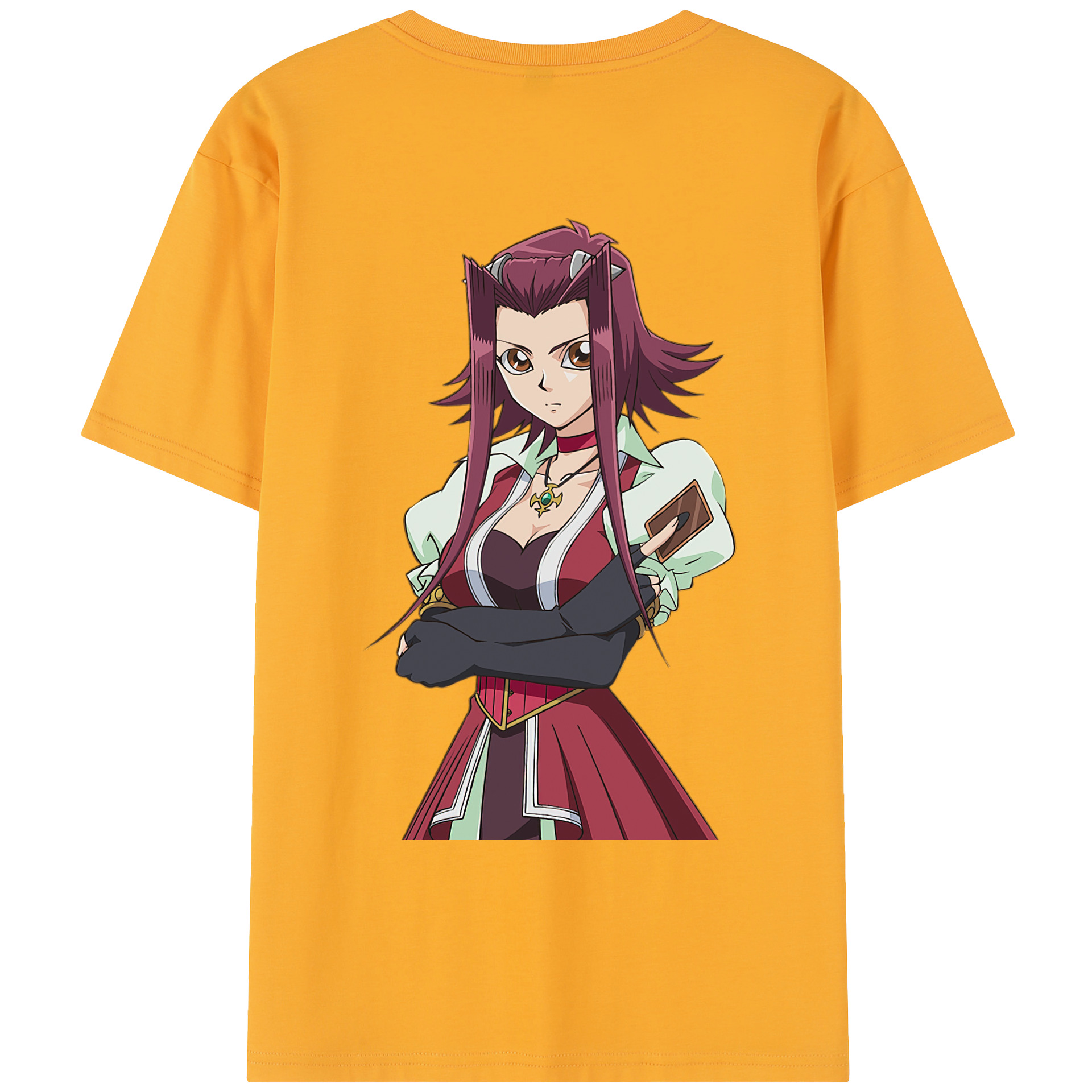 （画像用） 遊☆戯☆王 Yu-Gi-Oh! レディース半袖Tシャツ(バックプリント)