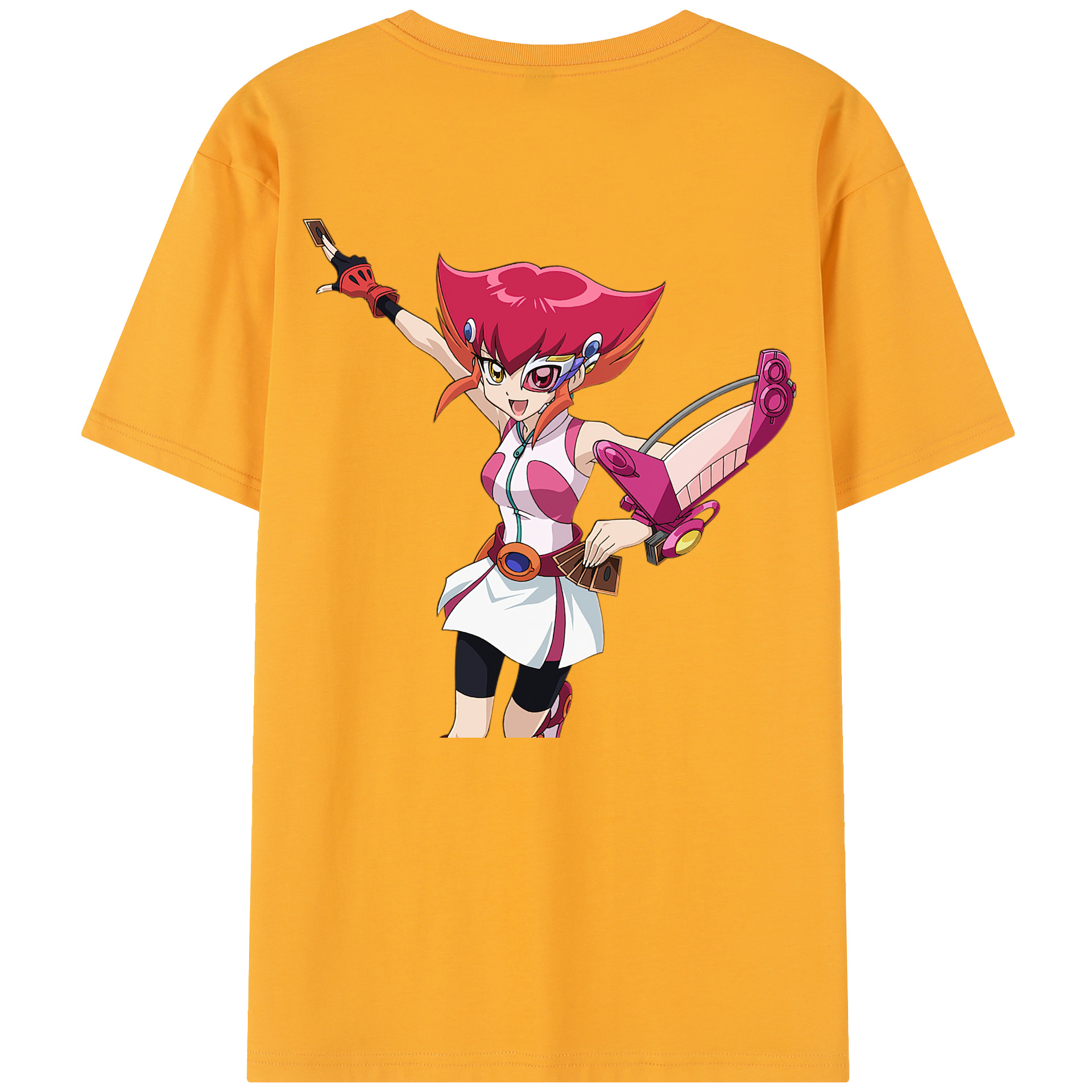 （画像用） 遊☆戯☆王 Yu-Gi-Oh! レディース半袖Tシャツ(バックプリント)