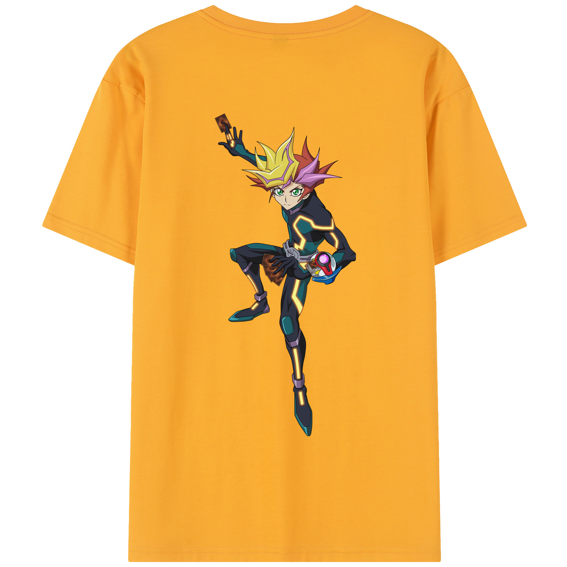 （画像用） 遊☆戯☆王 Yu-Gi-Oh! レディース半袖Tシャツ(バックプリント)