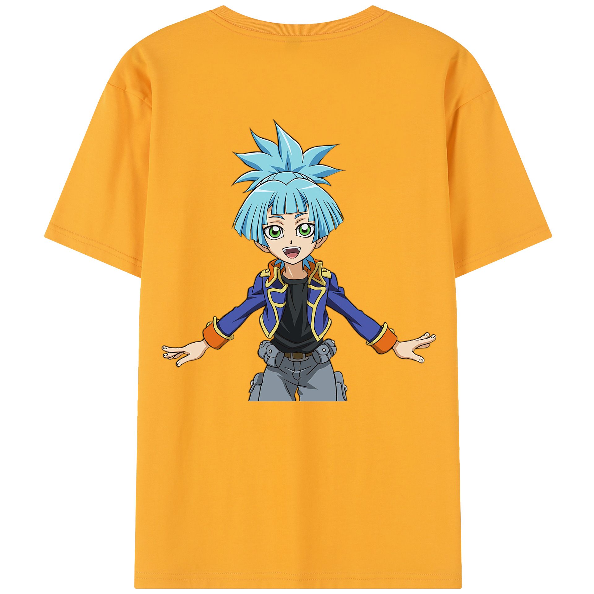 （画像用） 遊☆戯☆王 Yu-Gi-Oh! レディース半袖Tシャツ(バックプリント)