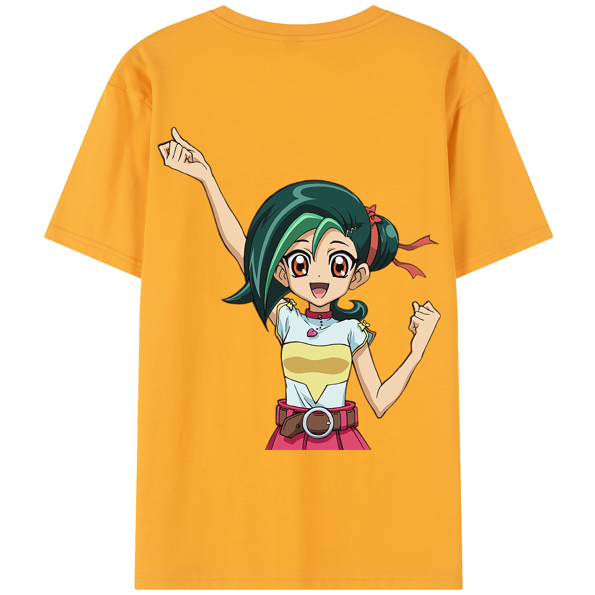 （画像用） 遊☆戯☆王 Yu-Gi-Oh! レディース半袖Tシャツ(バックプリント)