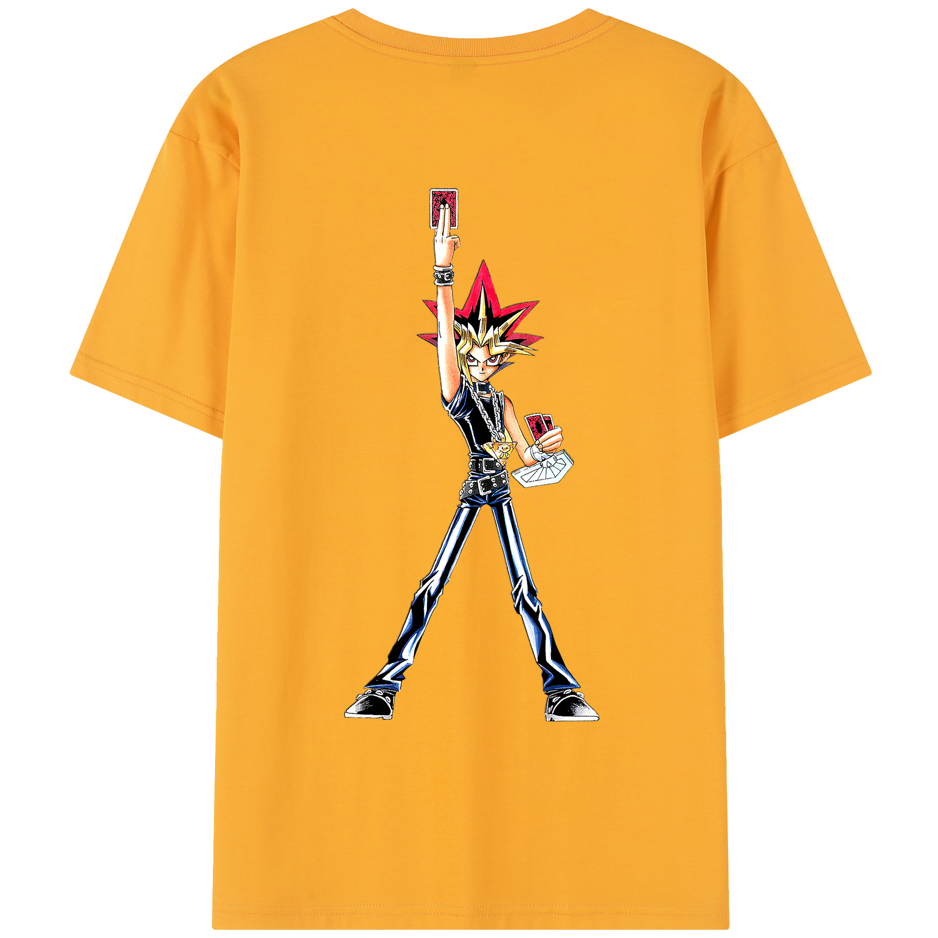 （画像用） 遊☆戯☆王 Yu-Gi-Oh! レディース半袖Tシャツ(バックプリント)