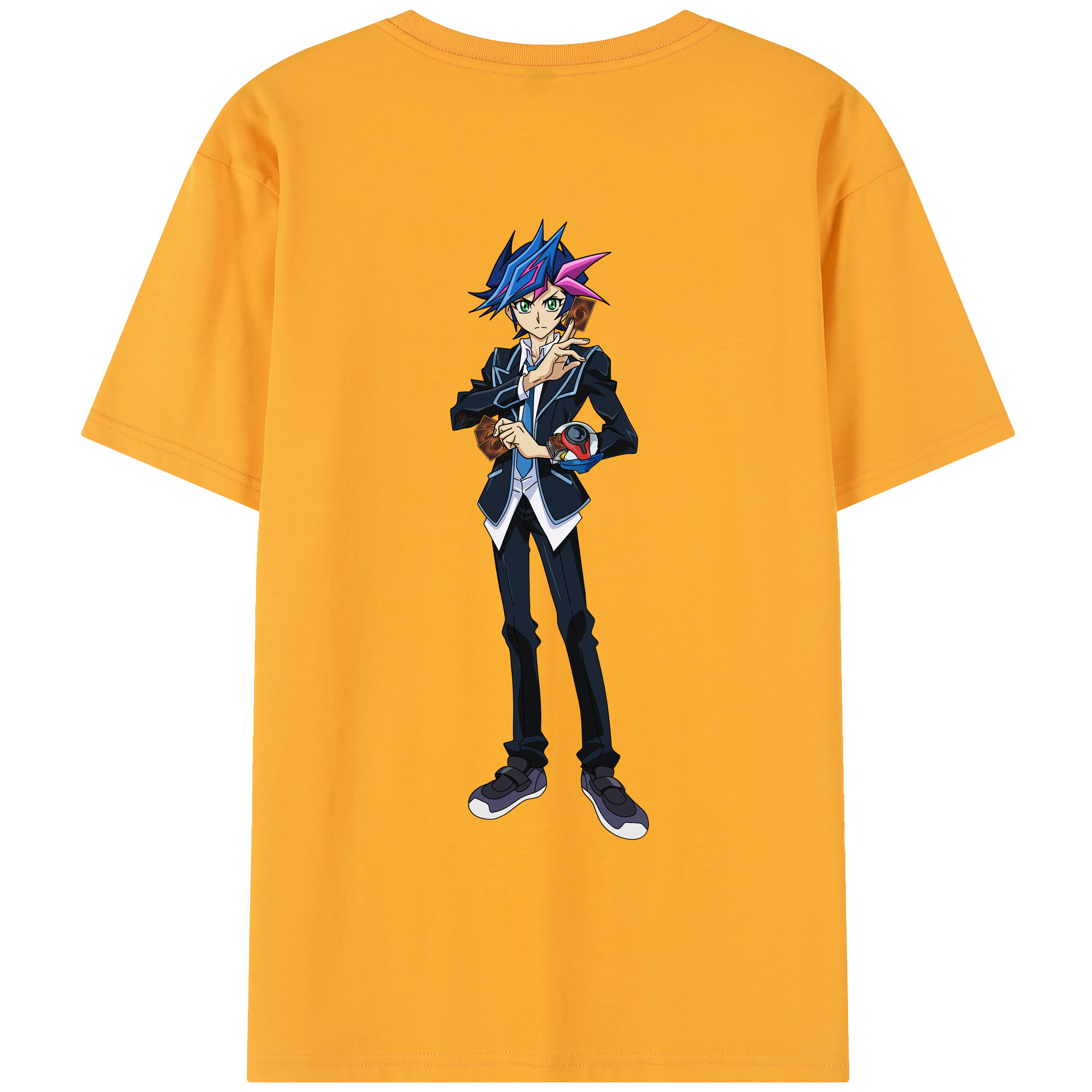 （画像用） 遊☆戯☆王 Yu-Gi-Oh! レディース半袖Tシャツ(バックプリント)