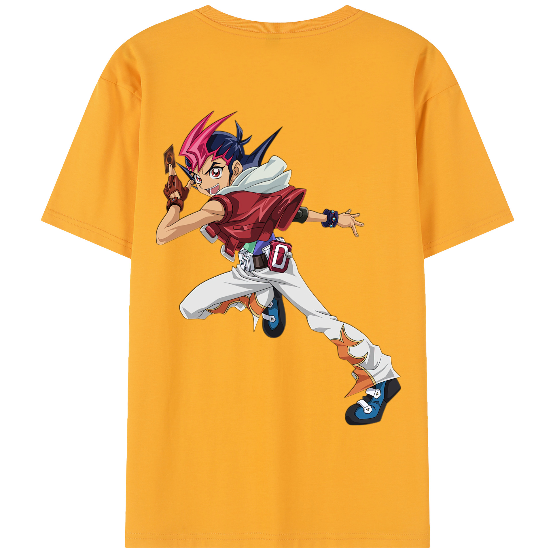 （画像用） 遊☆戯☆王 Yu-Gi-Oh! レディース半袖Tシャツ(バックプリント)