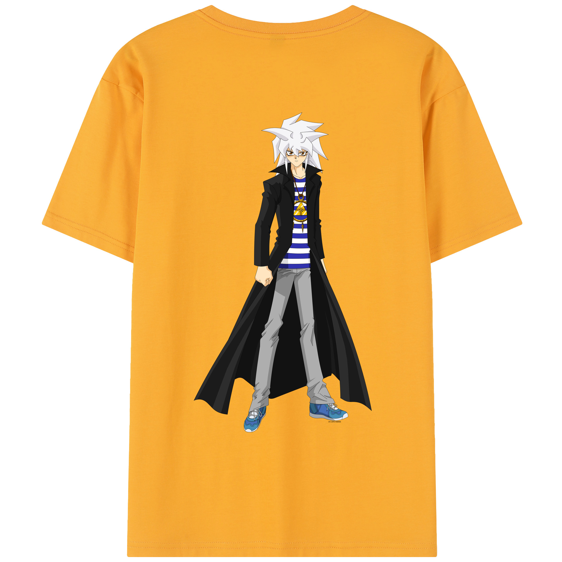 （画像用） 遊☆戯☆王 Yu-Gi-Oh! レディース半袖Tシャツ(バックプリント)