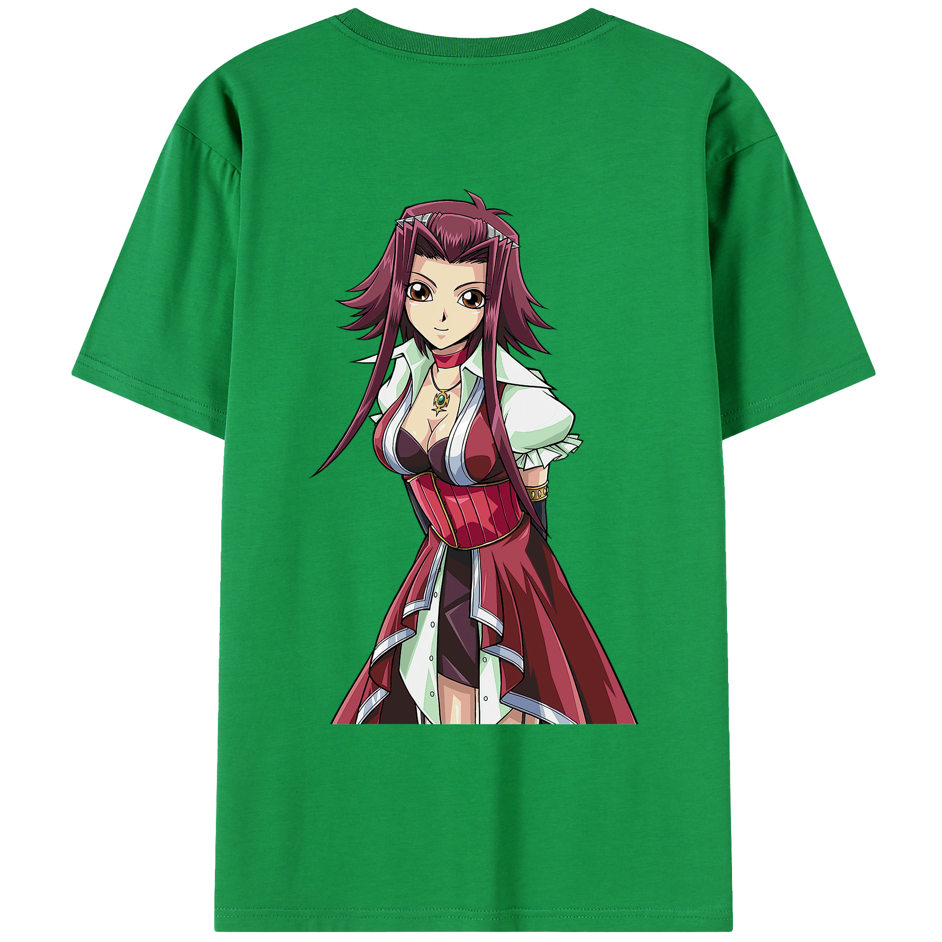 （画像用） 遊☆戯☆王 Yu-Gi-Oh! レディース半袖Tシャツ(バックプリント)