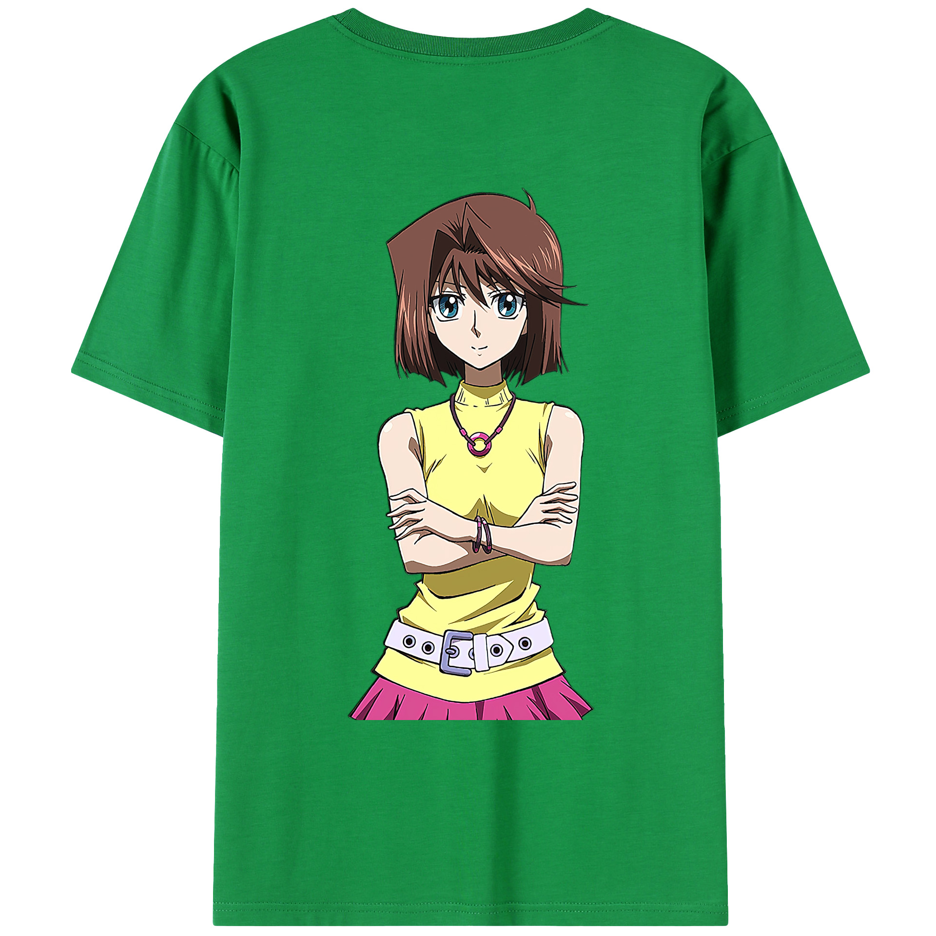 遊☆戯☆王 Yu-Gi-Oh! レディース半袖Tシャツ(バックプリント)