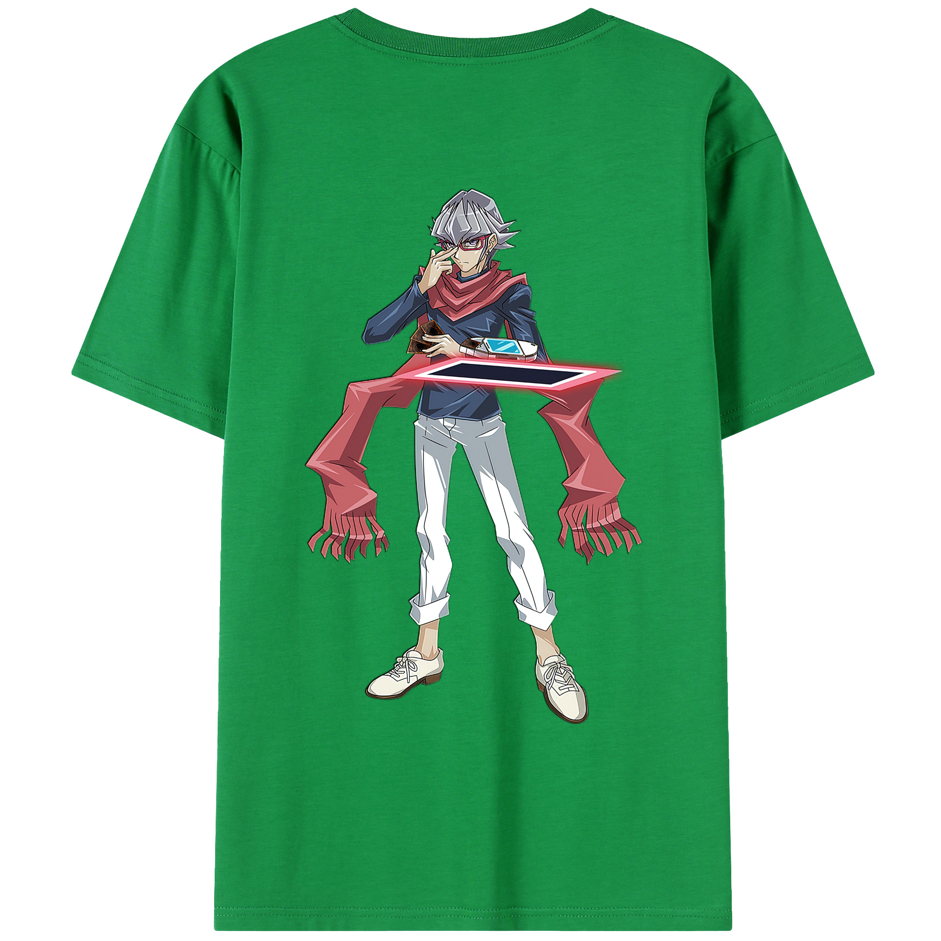 （画像用） 遊☆戯☆王 Yu-Gi-Oh! レディース半袖Tシャツ(バックプリント)