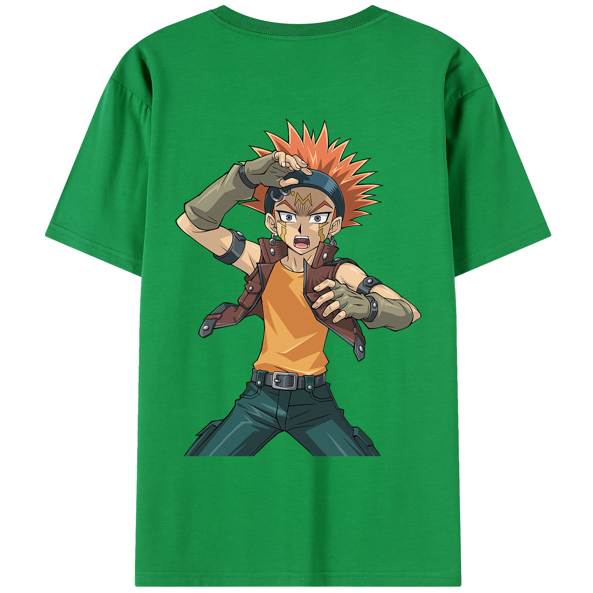 （画像用） 遊☆戯☆王 Yu-Gi-Oh! レディース半袖Tシャツ(バックプリント)