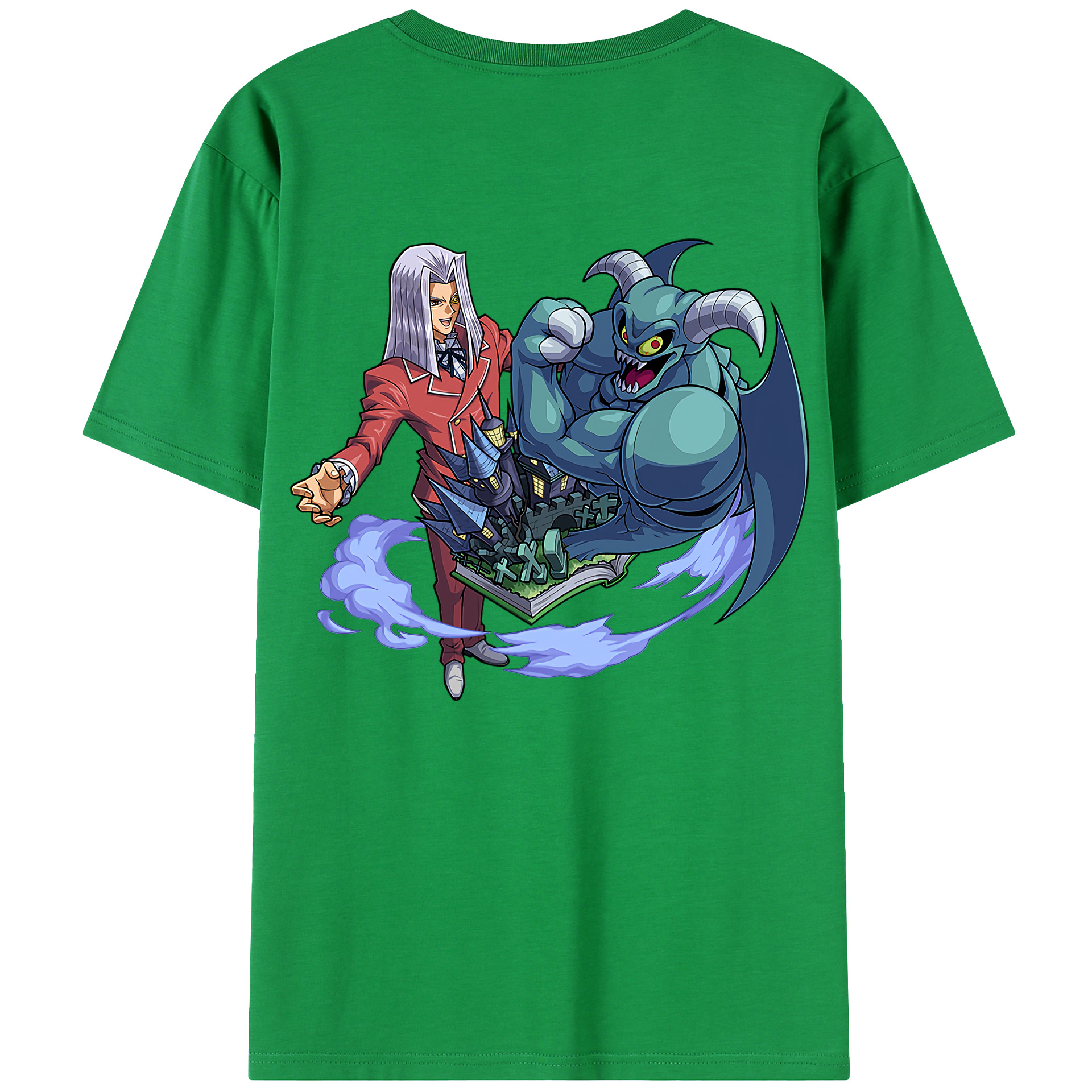（画像用） 遊☆戯☆王 Yu-Gi-Oh! レディース半袖Tシャツ(バックプリント)
